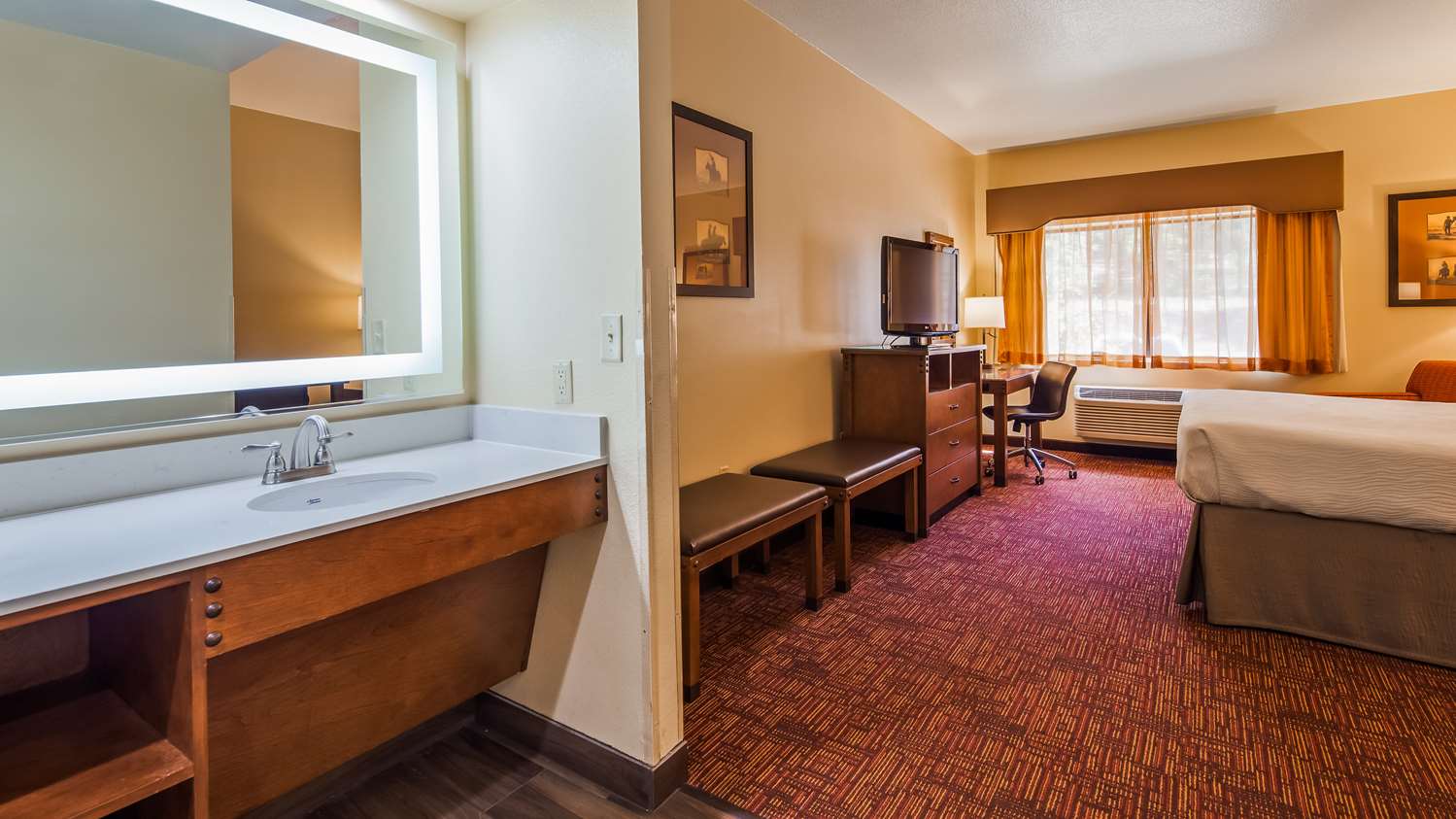 غرفة بسريرين كوين يُسمح فيها بالحيوانات الأليفة، Best Western Plus Inn Of Williams 5/5