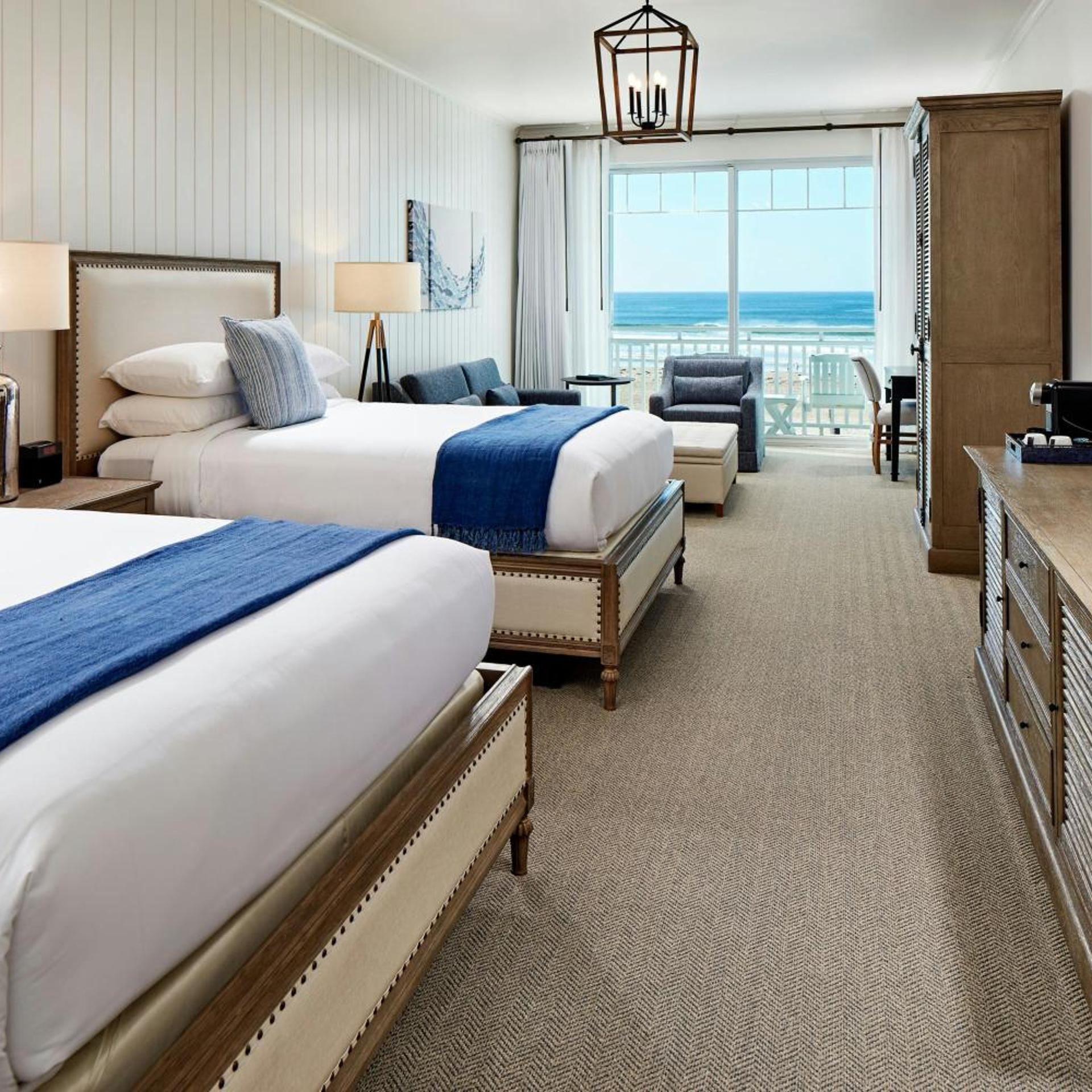 Guest Room, Premium, 2 Queen Beds, Ocean View, Sofa, Balcony