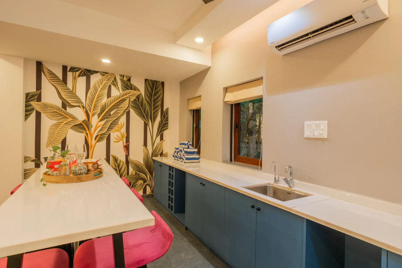 ELIVAAS 4 BHK With Pvt Pool & Outdoor Sitting Area Anasa 10/14