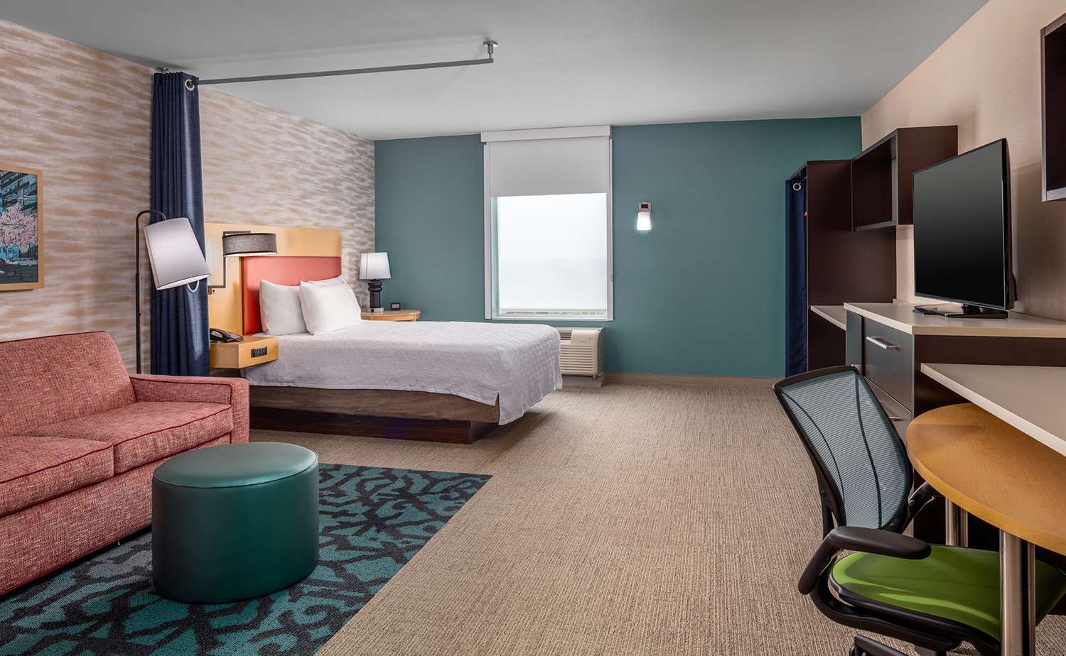Extended, Studio, Suite, Queen Bed