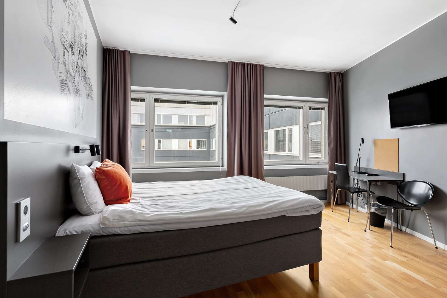 غرفة اقتصادية بسرير مزدوج، Aiden by Best Western Stockholm Kista 3/4