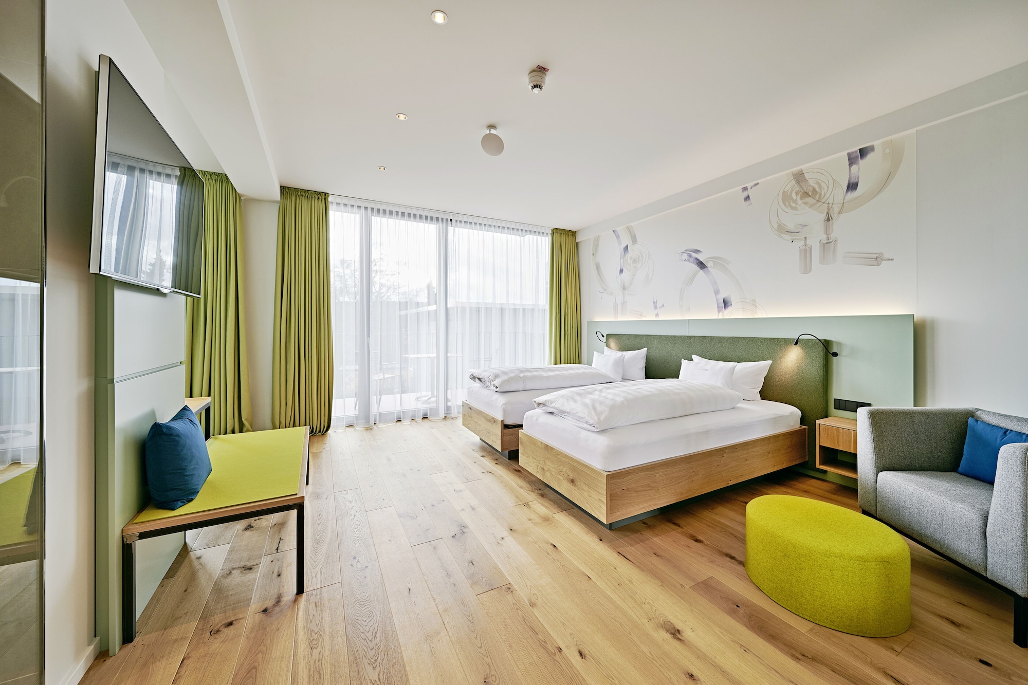 Deluxe, King Bed, Sofa, Balcony