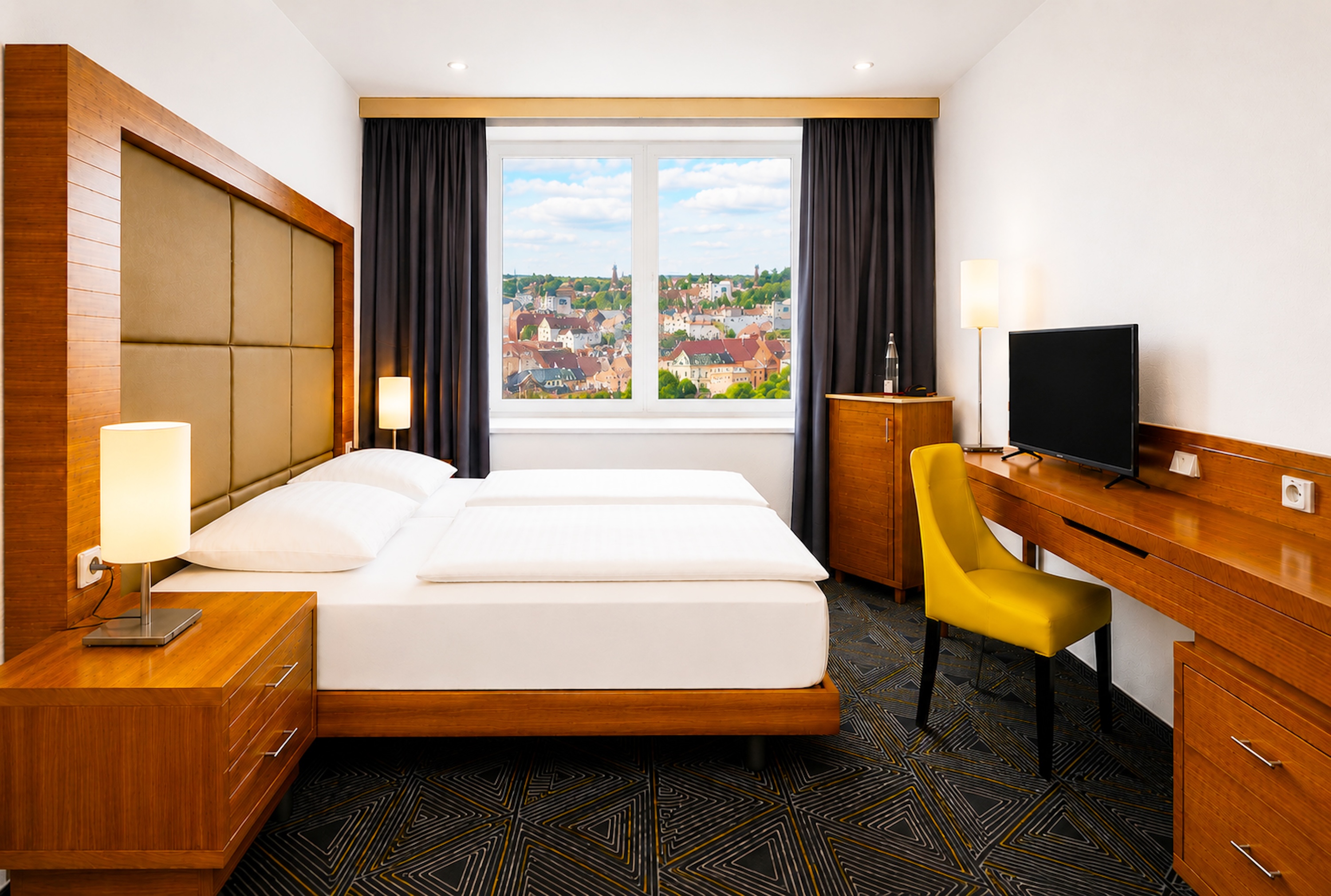 غرفة اقتصادية بسرير مزدوج، Hotel Uno Prague 2/4