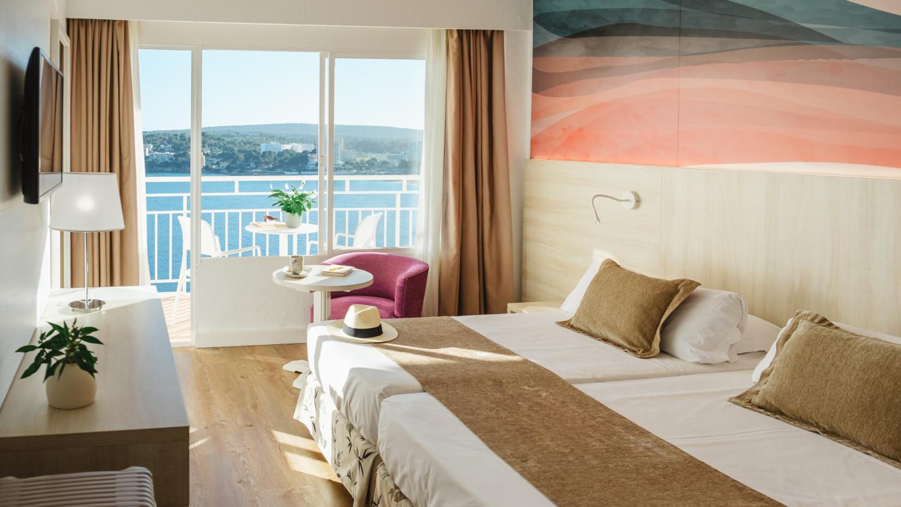غرفة بسريرين مزدوجين بإطلالة على البحر، Bahia Principe Sunlight Coral Playa - Adults Only 5/7
