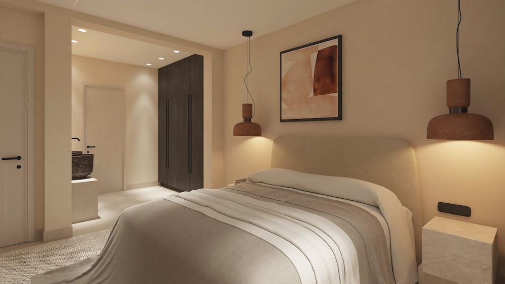 فيلا بسريرين منفصلين وسريرين كينج مع أريكة، Melidron Luxury Hotel & Suites 10/10