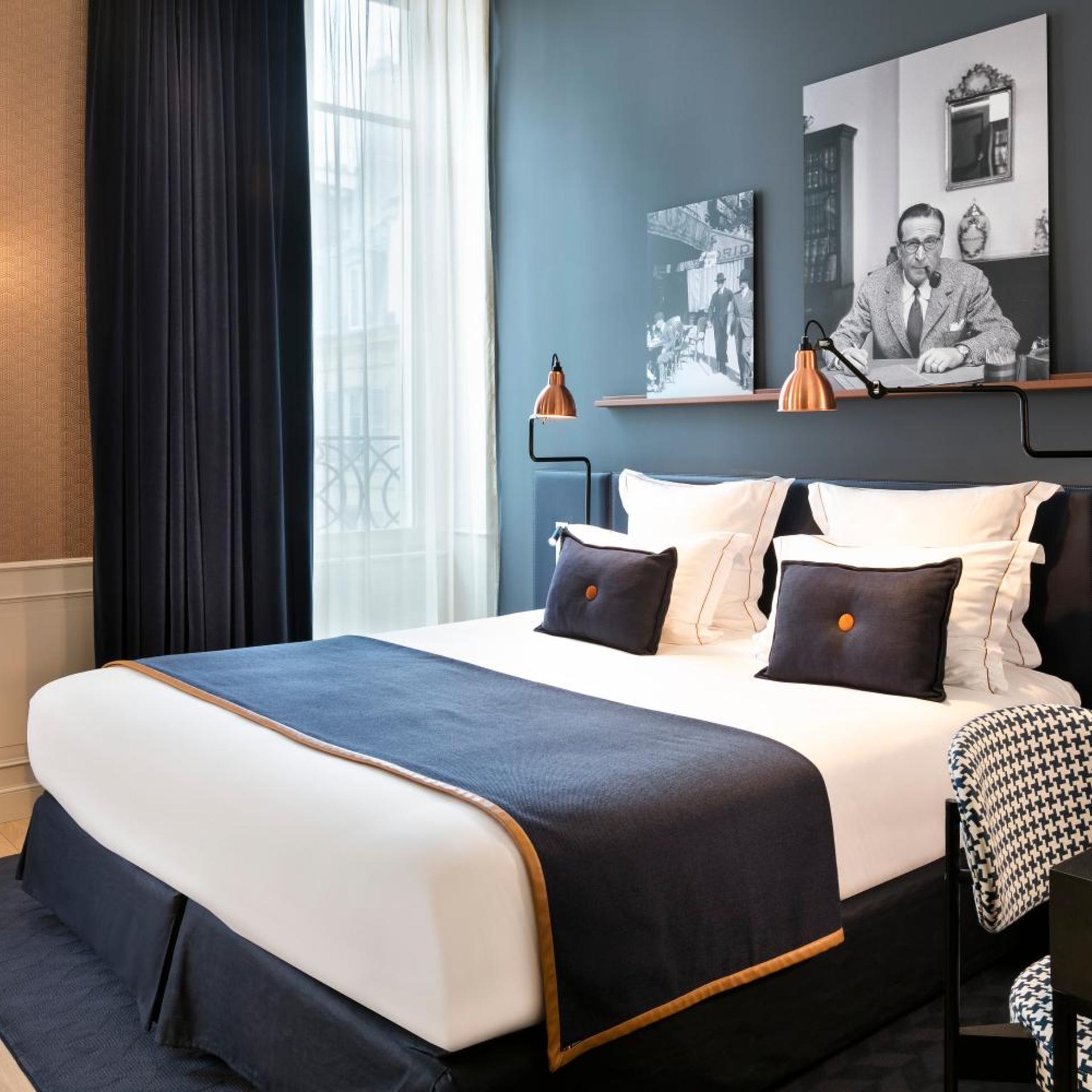 غرفة سوبيريور بسرير مزدوج أو سريرين منفصلين، Hotel Square Louvois 2/5