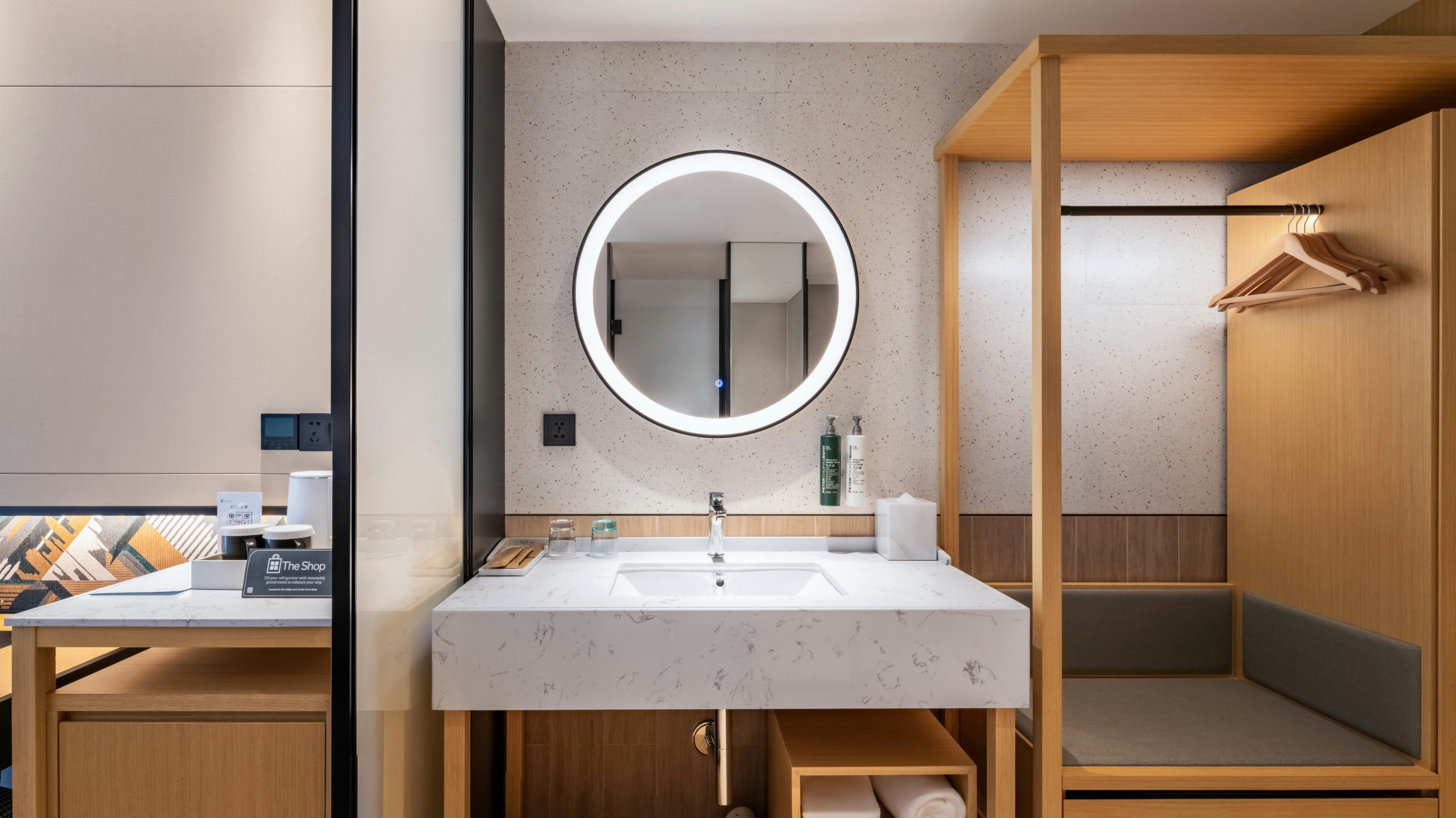 غرفة بسريرين منفصلين، Hilton Garden Inn Kunming Dianchi 5/6