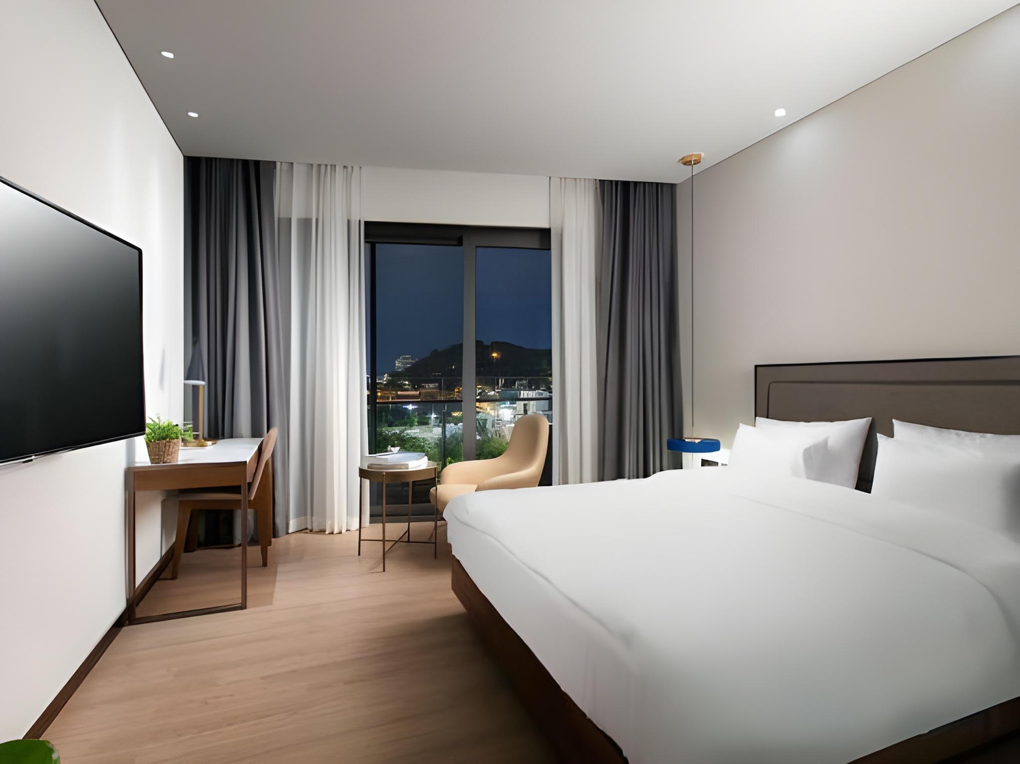 Deluxe, Double Bed, Hanok View, Terrace, High Floor
