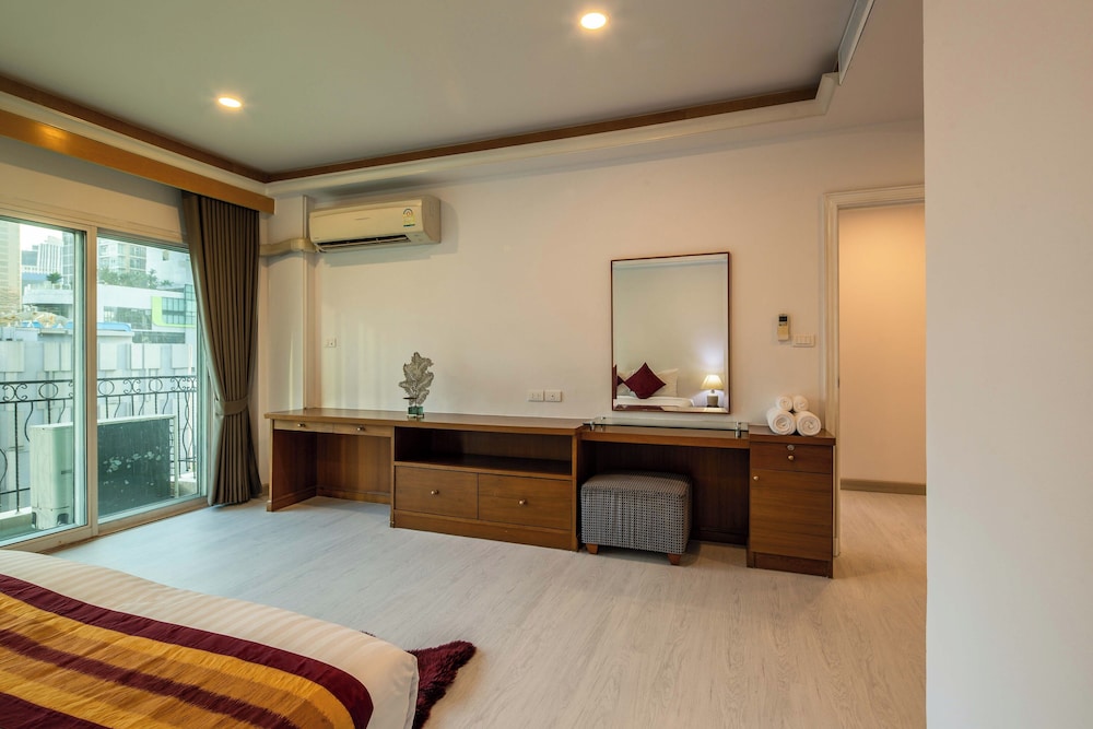 جناح عائلي بسريرين مزدوجين بـ3 غرف نوم، Chaidee Mansion 6/10