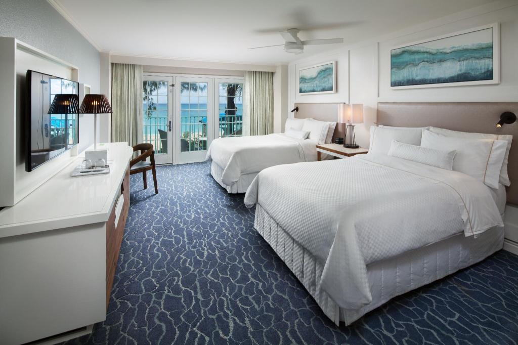 Guest Room, Deluxe, 2 Double Beds, Ocean Front