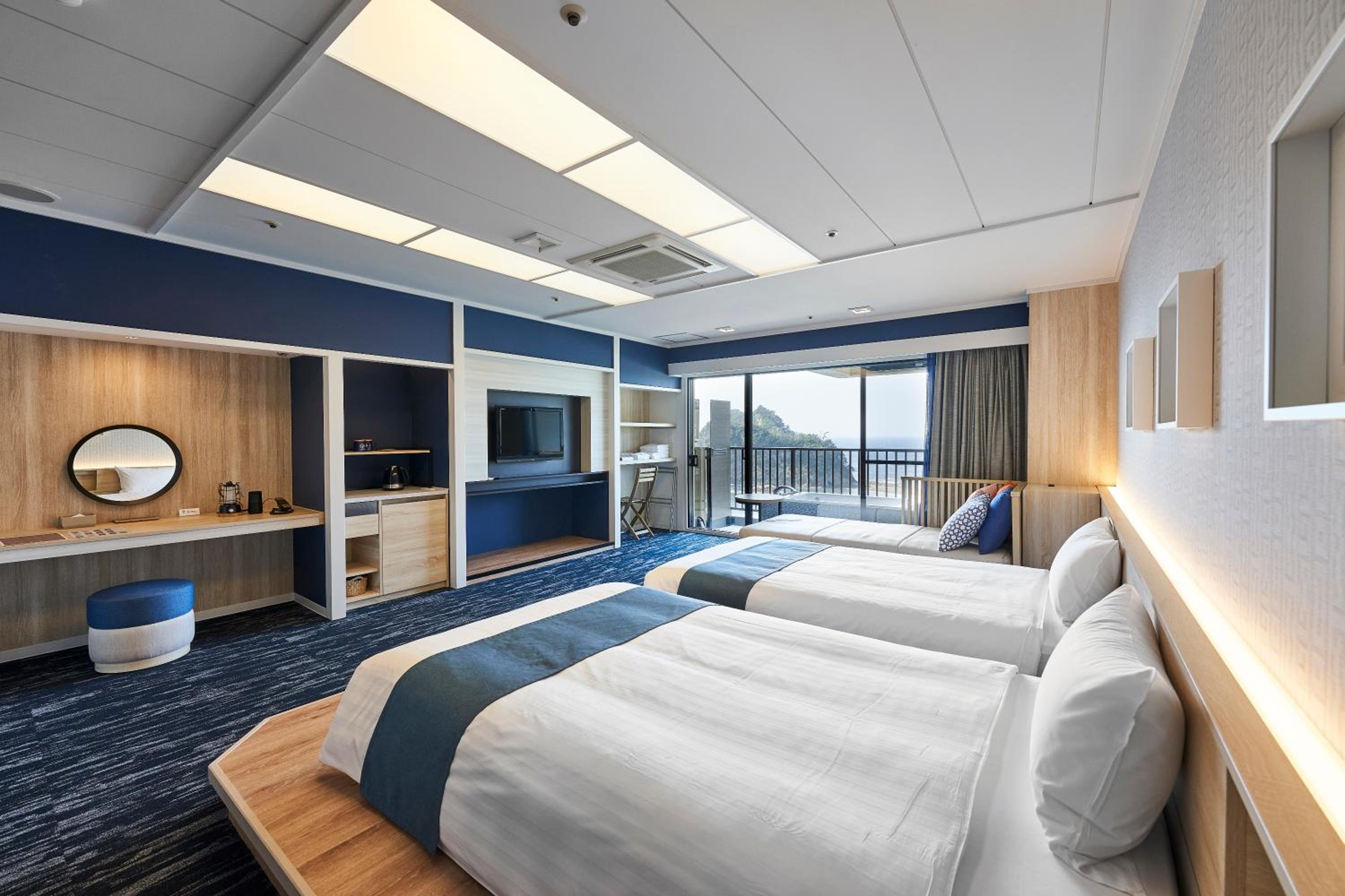 Deluxe, Quadruple, 3 Beds, Ocean View, Outdoor Bath, Sofa