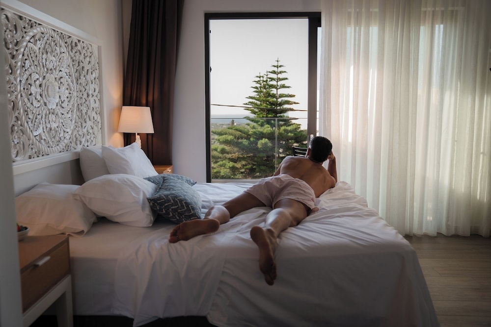 Junior Suite, Studio, Double Bed, Partial Sea View, Sofa, Terrace، Villaggio Boutique Hotel Hersonissos - Adults Only 2/7