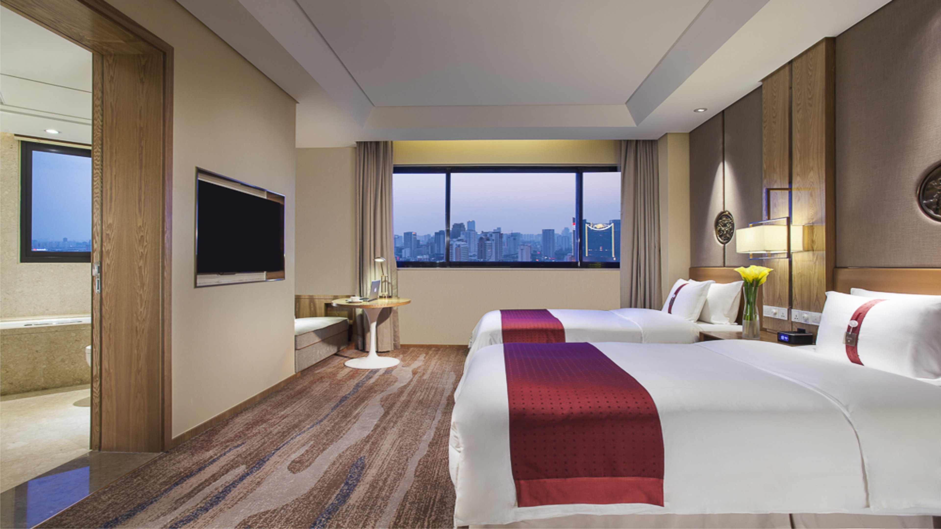 غرفة تنفيذية بسريرين منفصلين، Holiday Inn Hefei 5/7