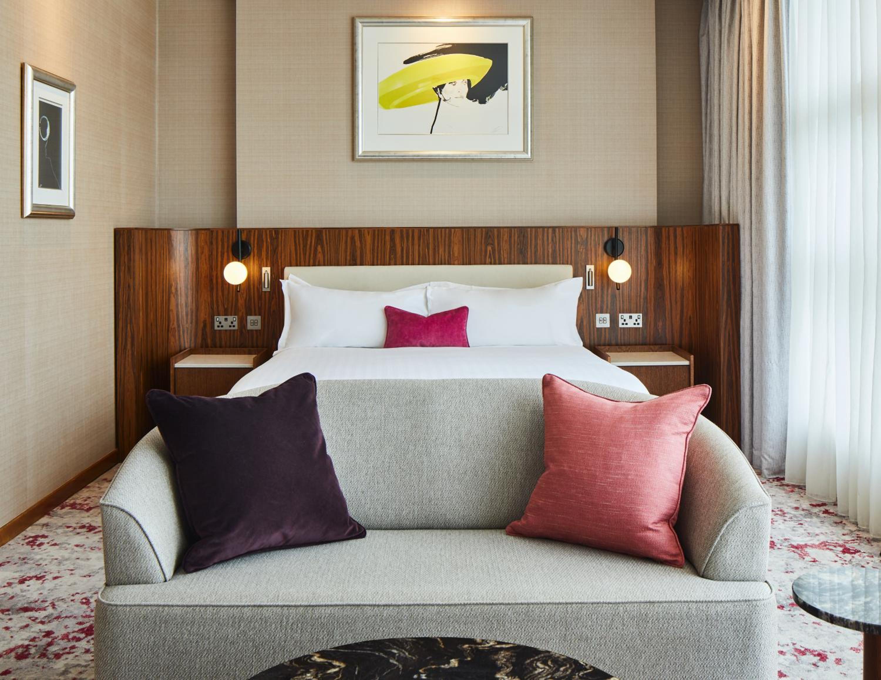 غرفة فاخرة بسرير مزدوج، The g Hotel & Spa 2/7