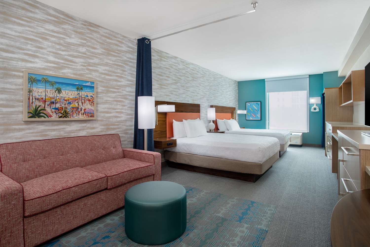 STUDIO, SUITE, 2 QUEEN BEDS, ACCESSIBLE
