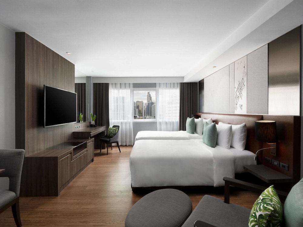 استوديو ديلوكس بسريرين منفصلين، Novotel Living Bangkok Sukhumvit Legacy 4/7