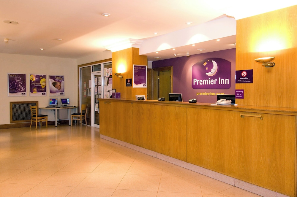 Lobby at Premier Inn Cardiff North, CARDIFF