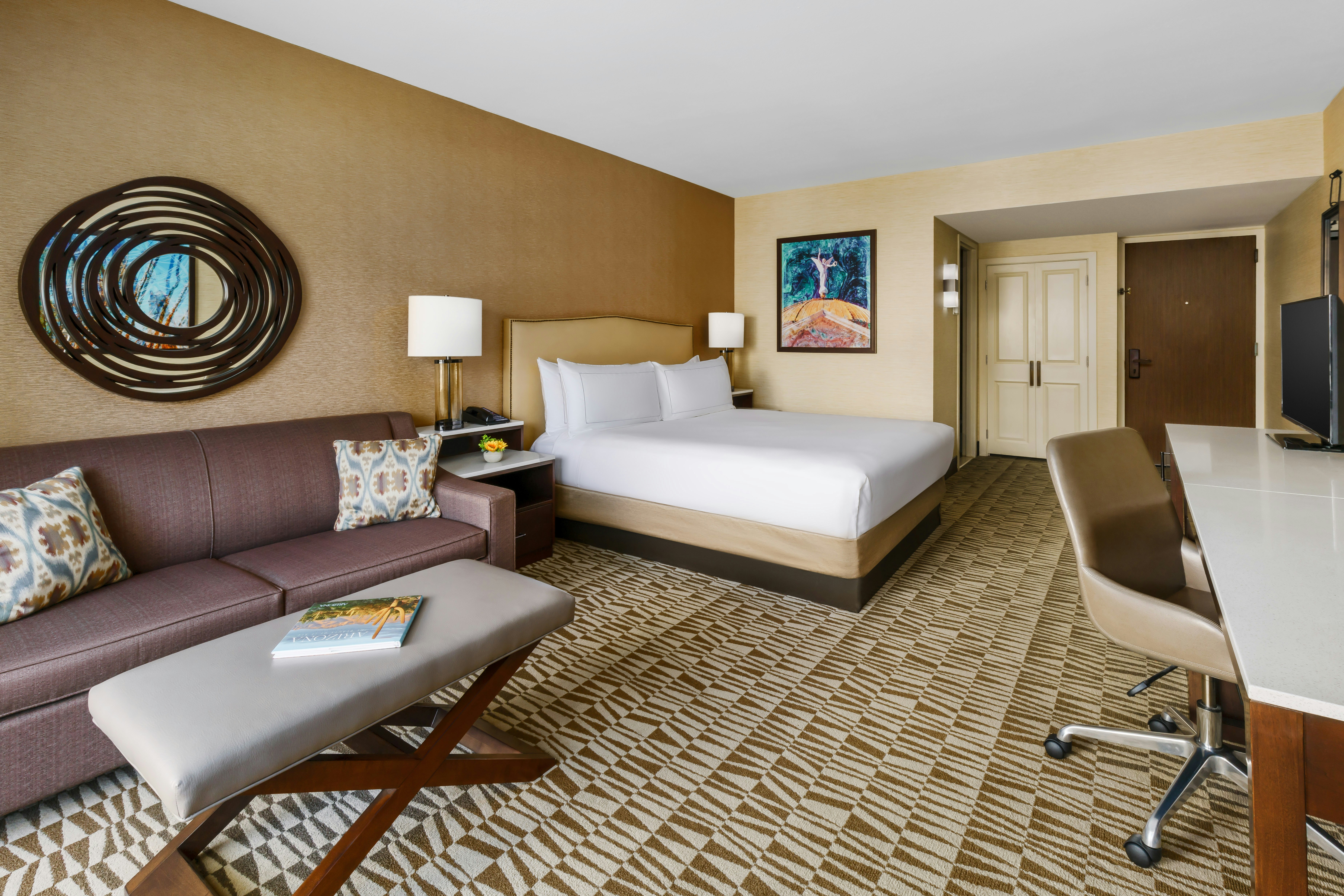 Room, King Bed, Patio