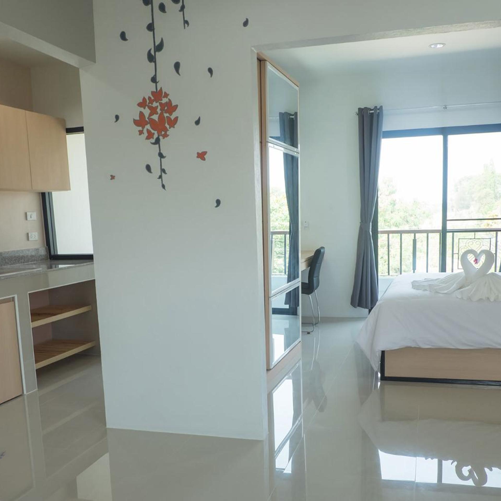 استوديو ديلوكس بسرير مزدوج، Sirimunta Hotel Chiang Rai Suite & Residence 8/10