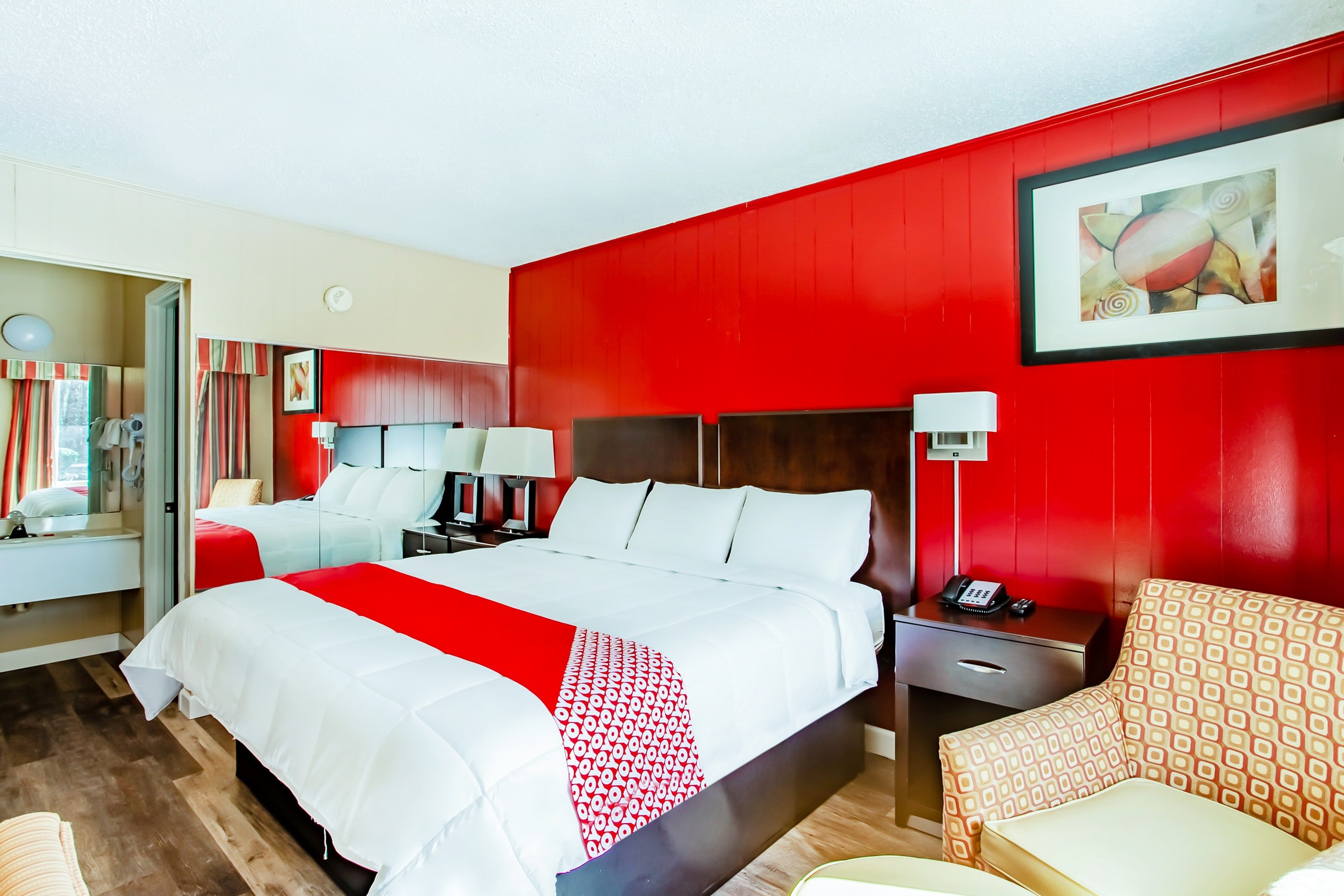 غرفة بسرير كينج، OYO Hotel Ridgeland East 4/5