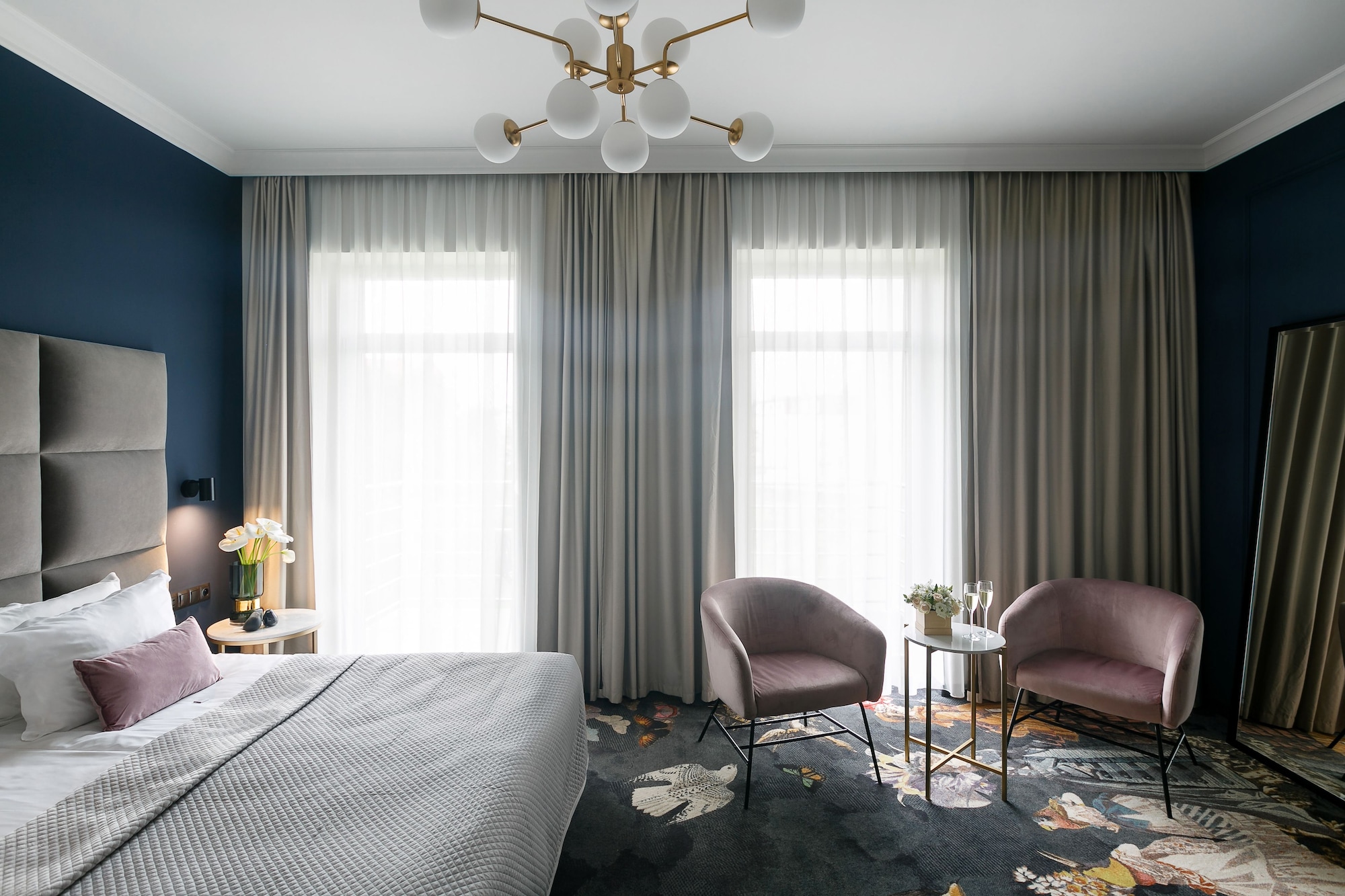 DELUXE, DOUBLE OR TWIN BED, GARDEN VIEW, BALCONY
