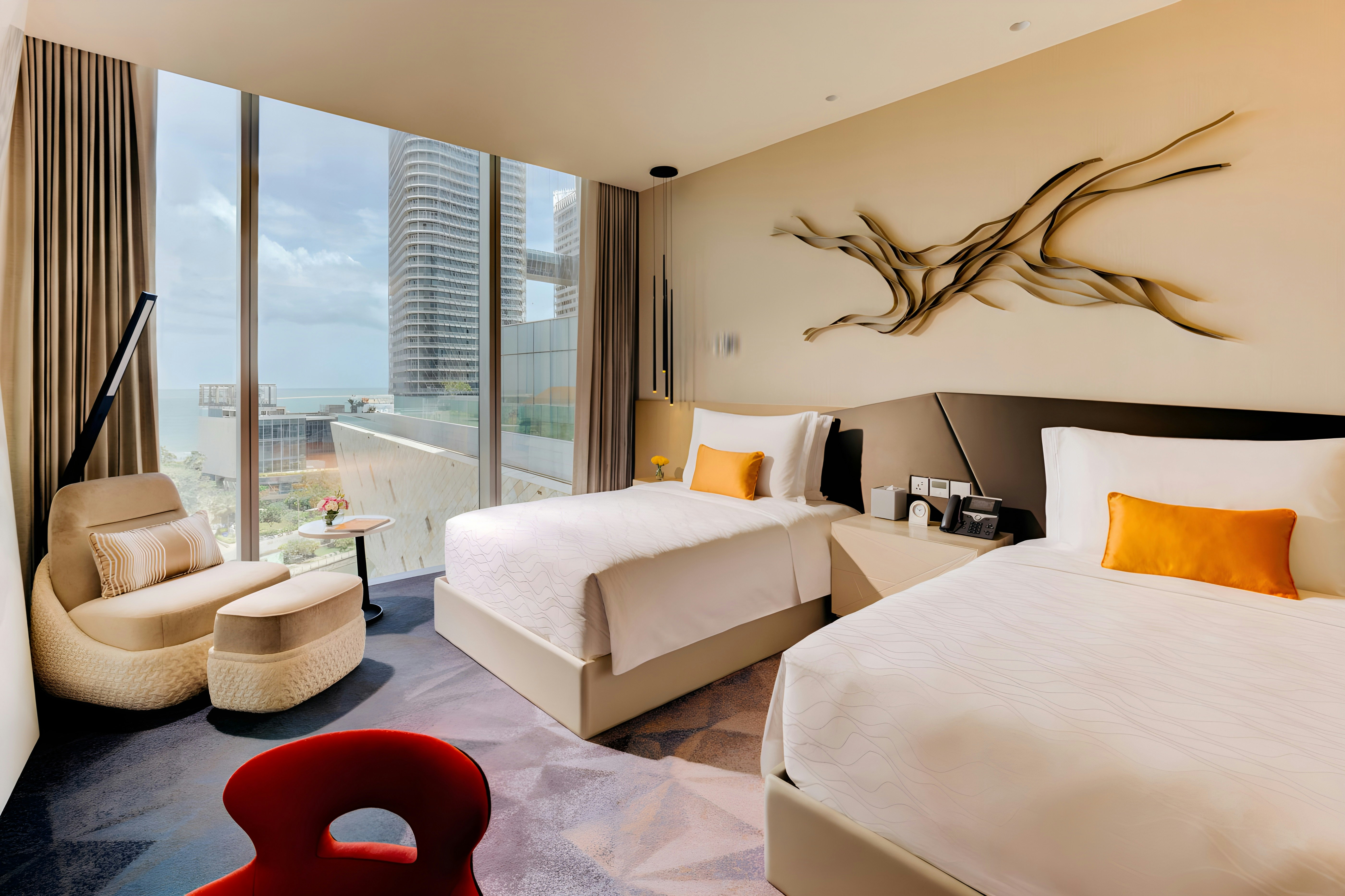 Life, Premier, Twin Beds, Ocean Front
