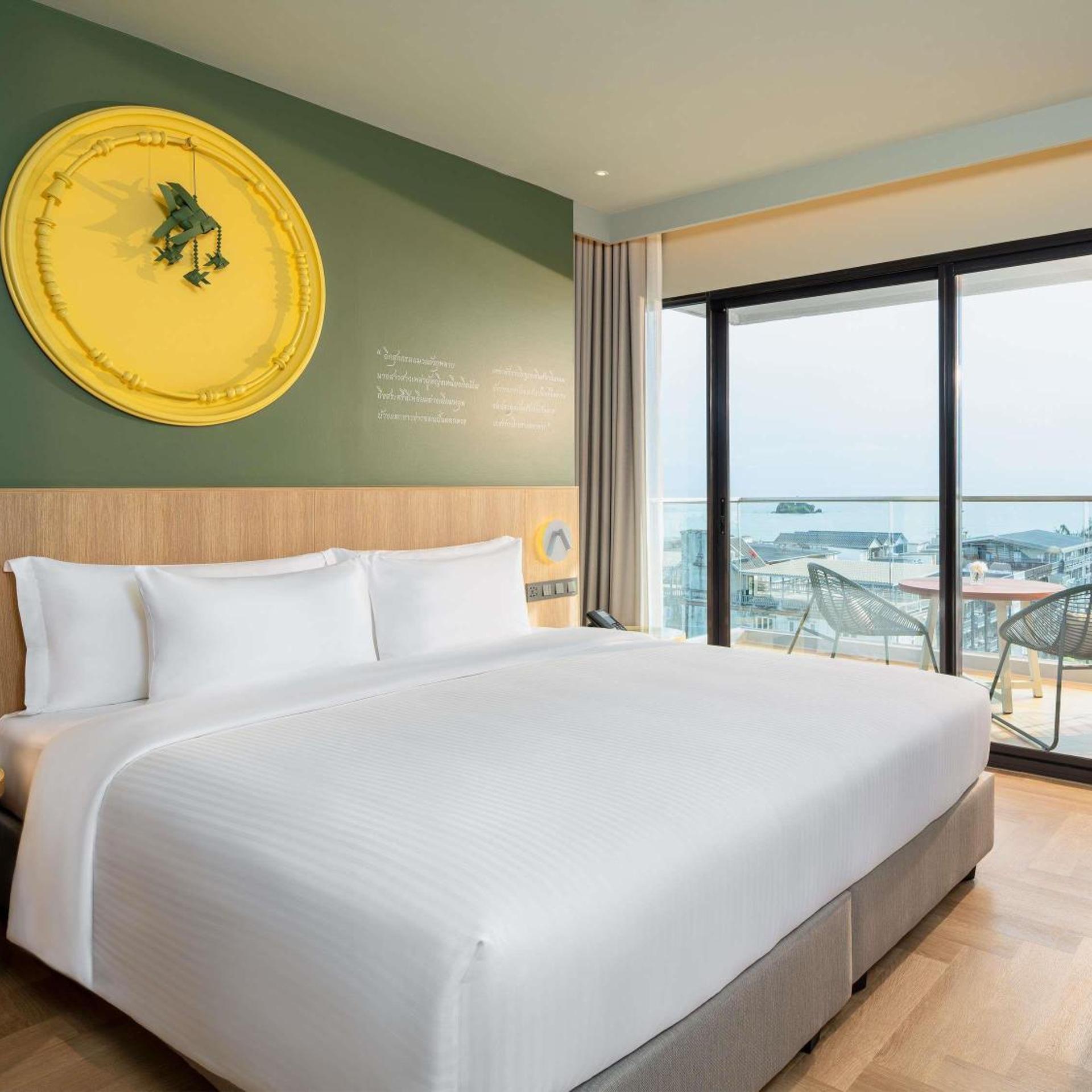 Junior Suite, Double Bed, Ocean View, Balcony, Garden Wing
