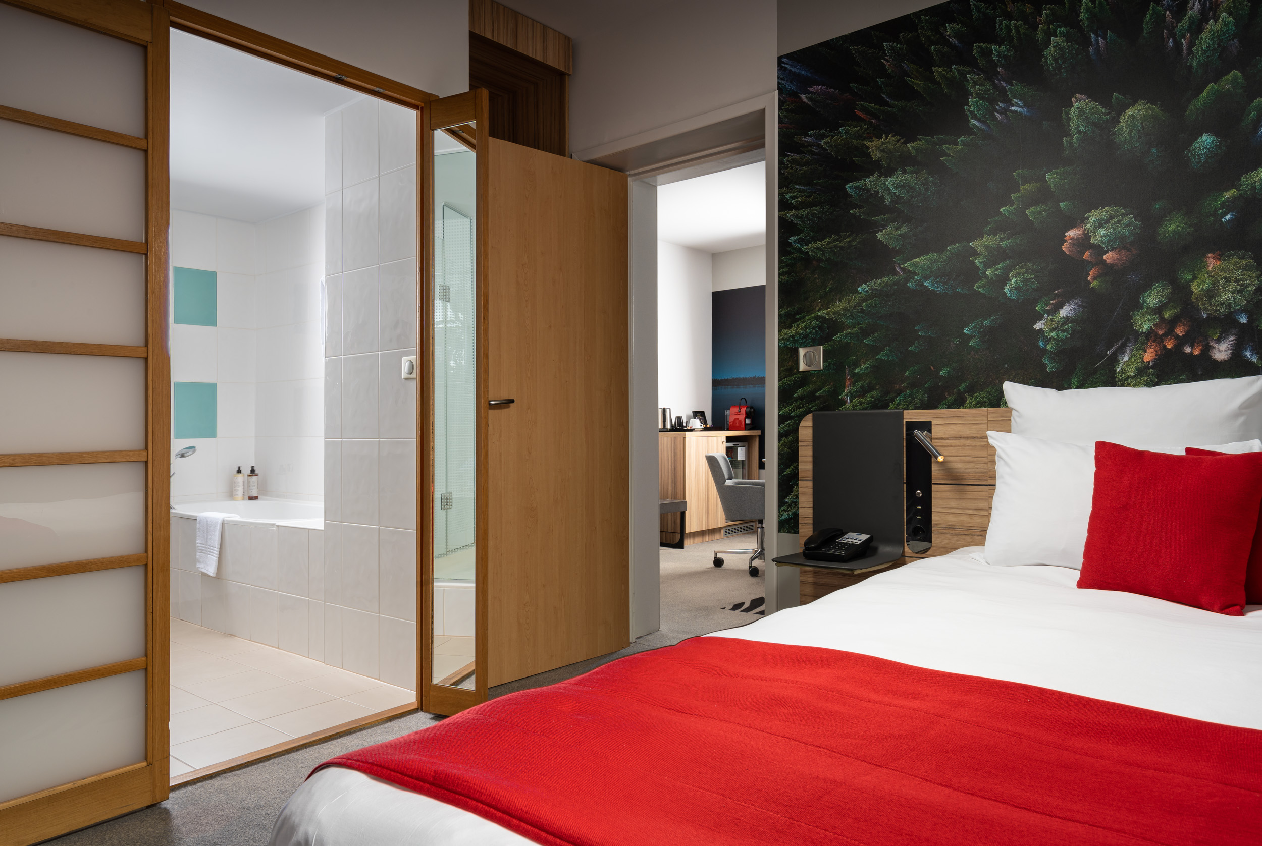 JUNIOR SUITE, DOUBLE BED, SOFA
