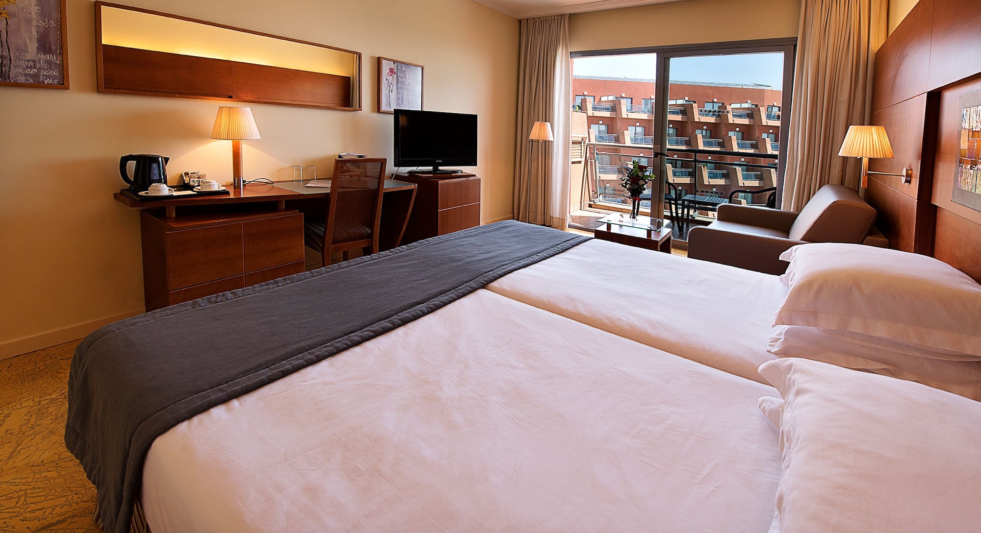 غرفة عائلية بسرير مزدوج وسرير فردي بغرفة نوم واحدة، Protur Roquetas Hotel & Spa 2/3