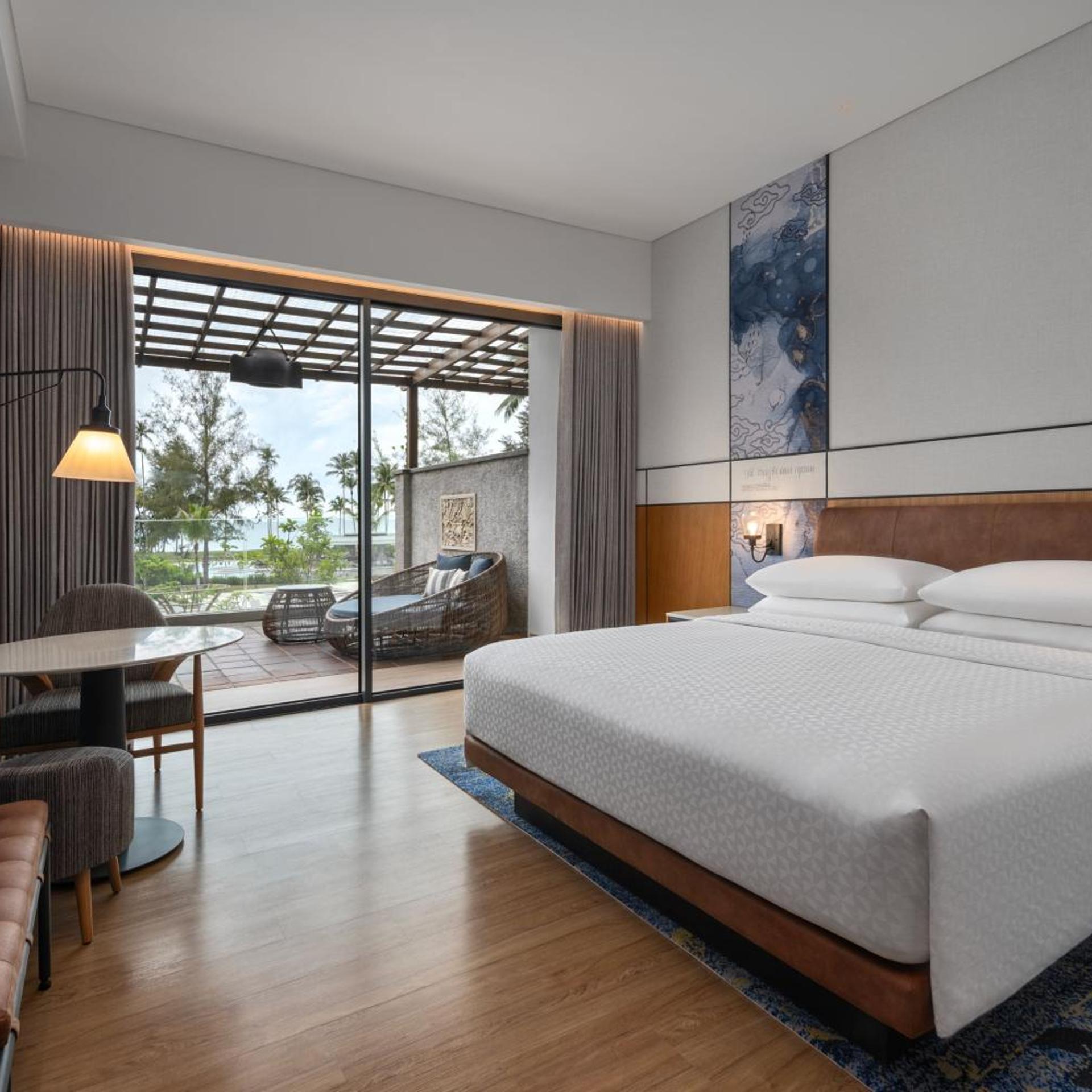 Cabana, King Bed, Ocean View, Terrace