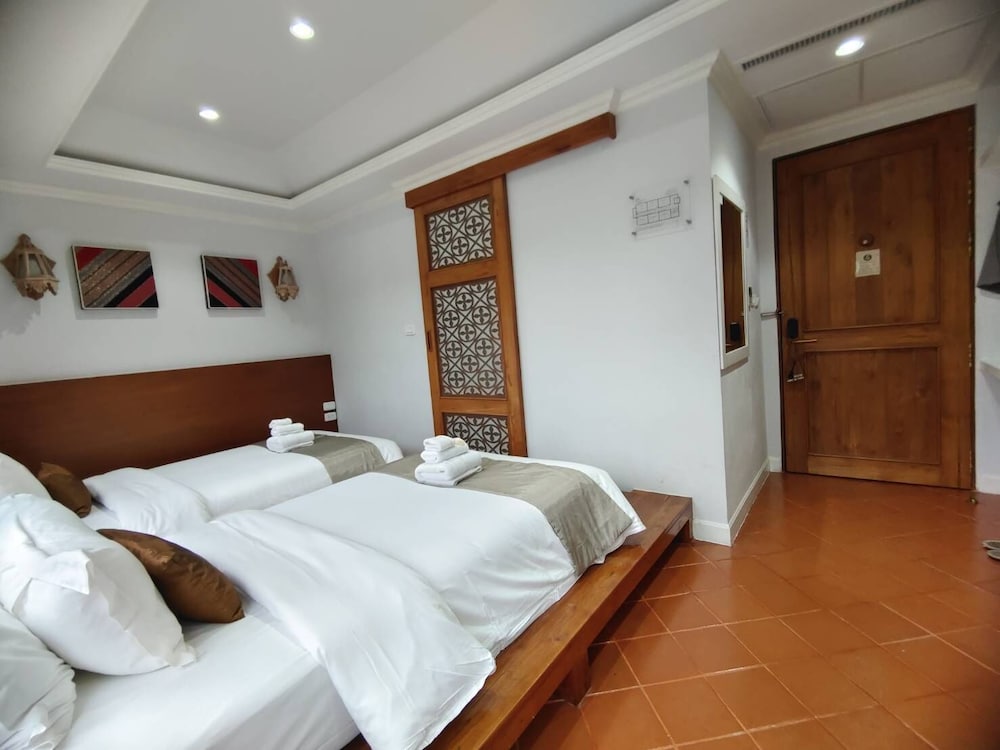 Style, Lanna, Standard, Twin Beds, 2 Futon Beds