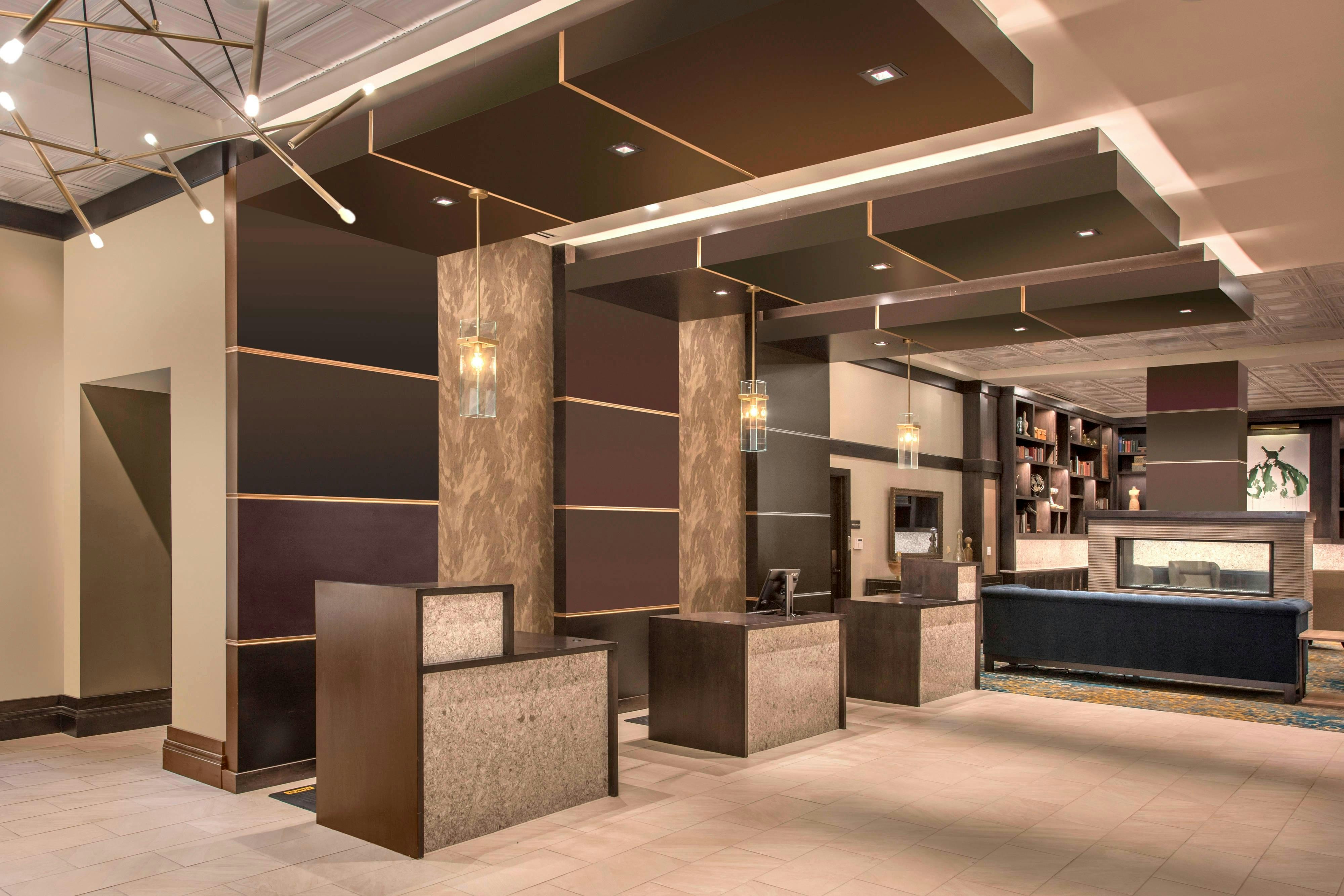 Lobby at Courtyard by Marriott Denver Downtown, DENVER - CO