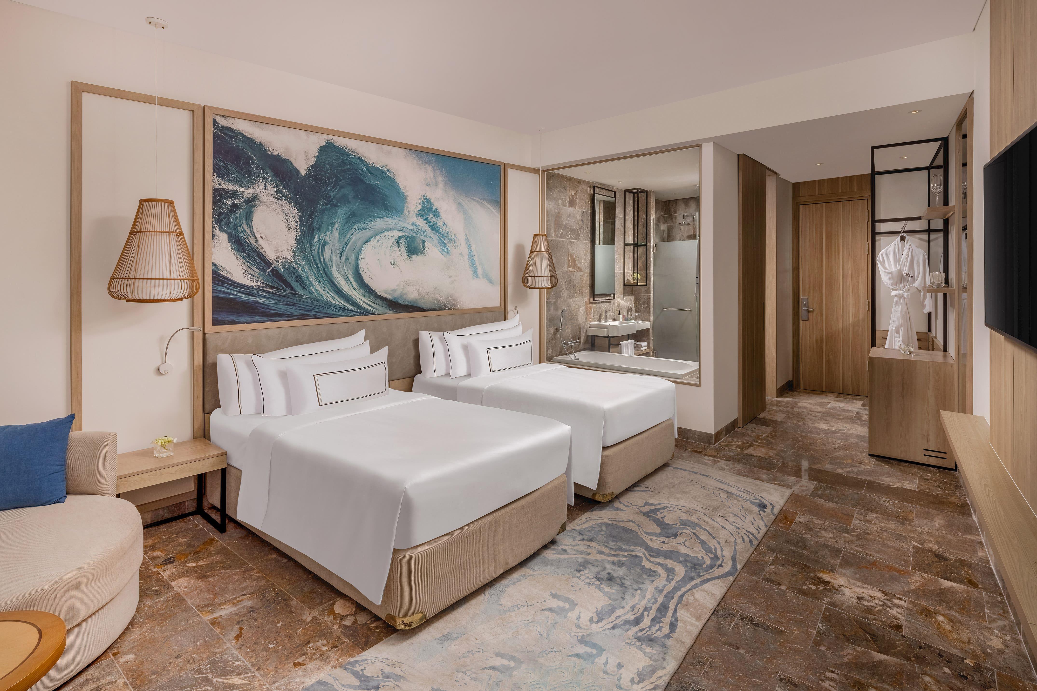 Deluxe, Double or Twin Bed, Ocean View