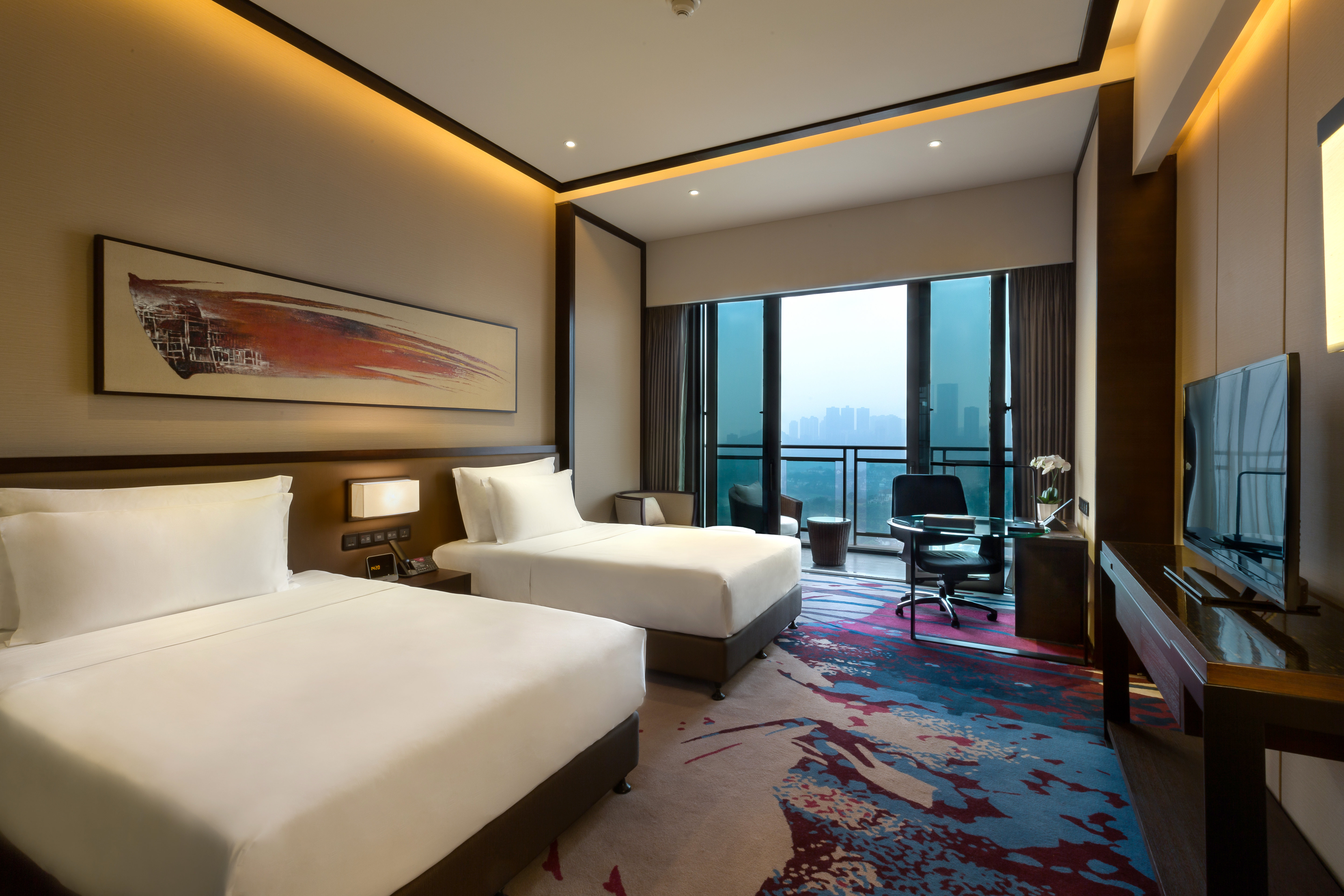 Premium, Twin Beds, Golf Course View, Balcony