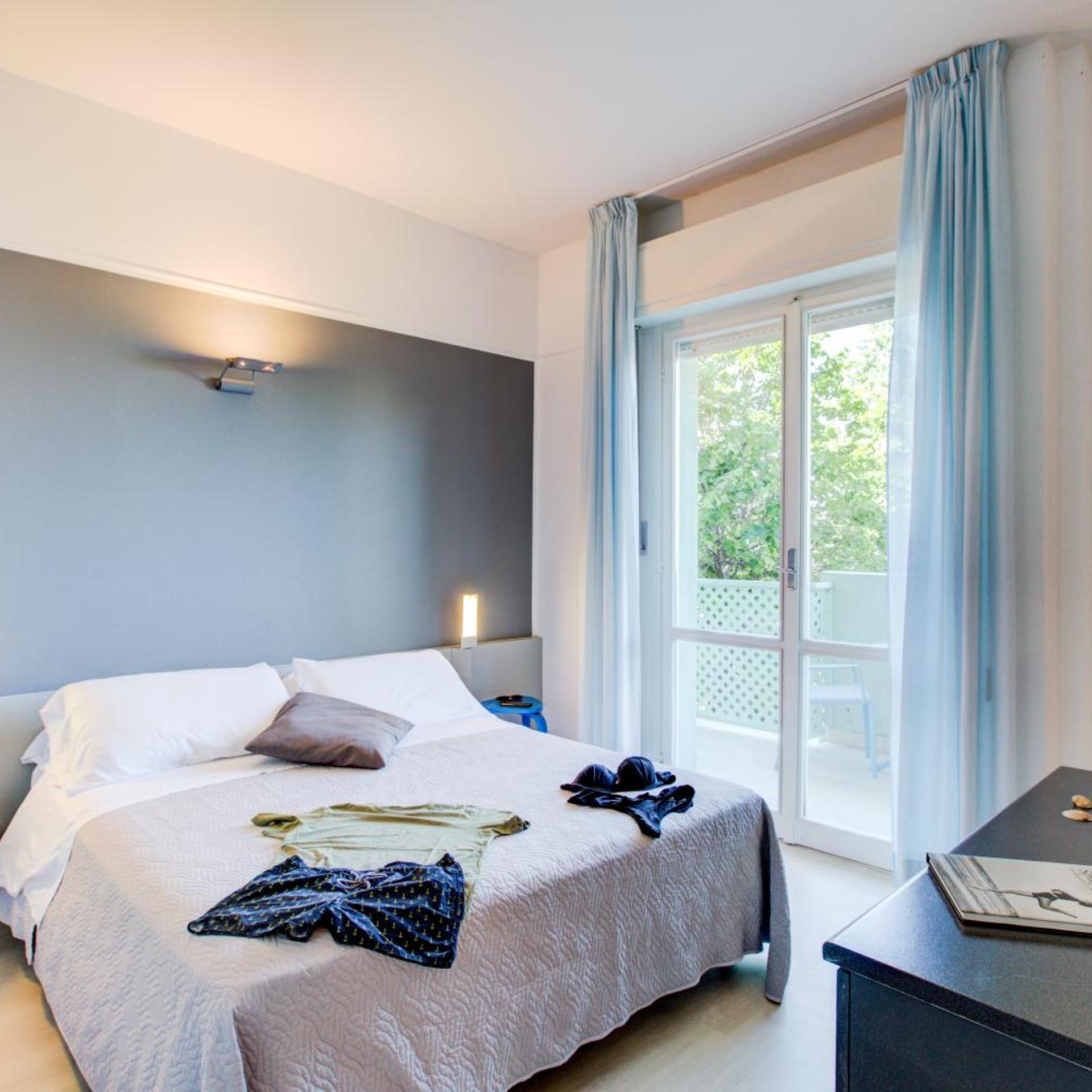 غرفة رباعية بإطلالة على البحر، Hotel Ivano 4/8