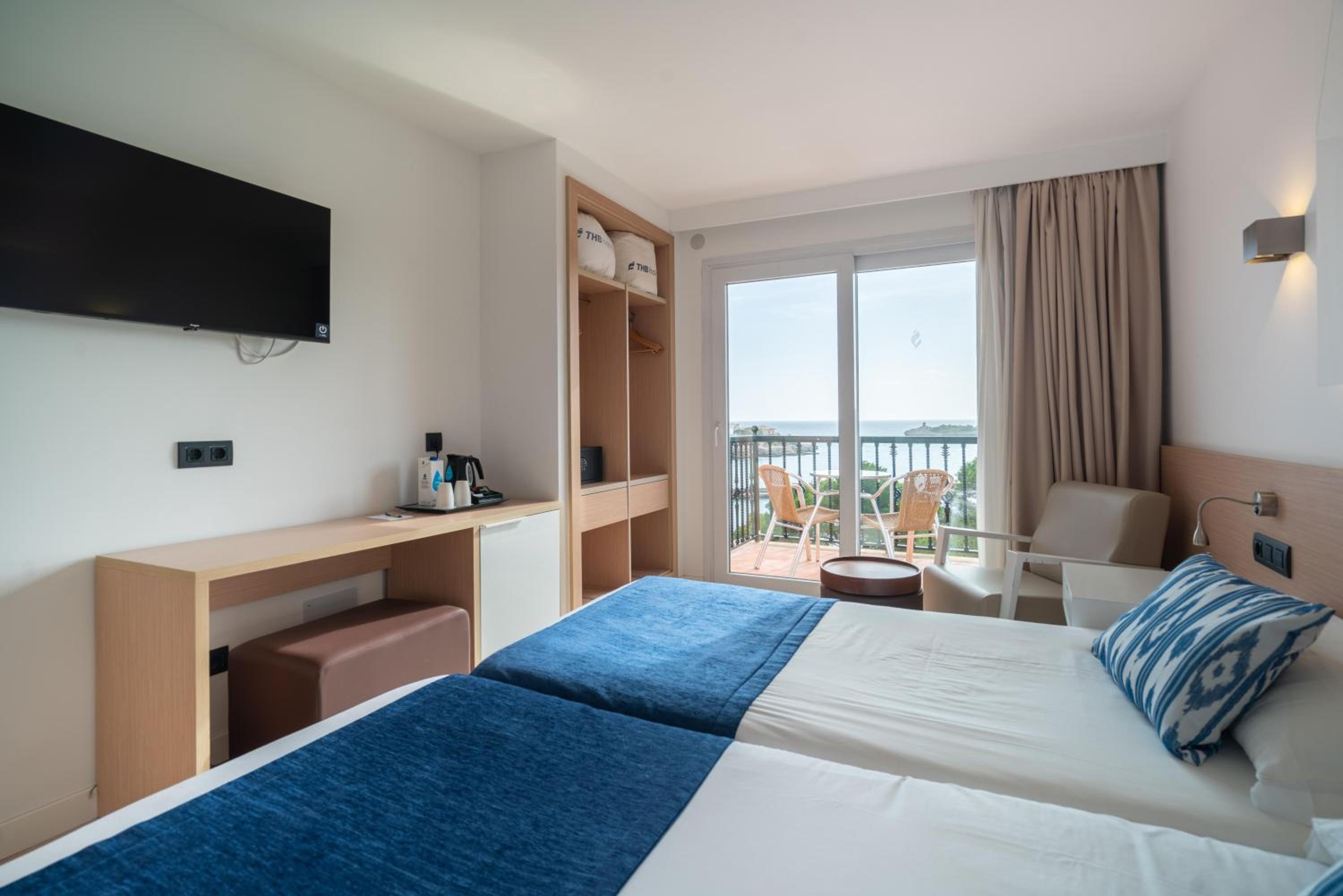 غرفة بسرير فردي بإطلالة على البحر، Thb Felip - Adults Only 5/7