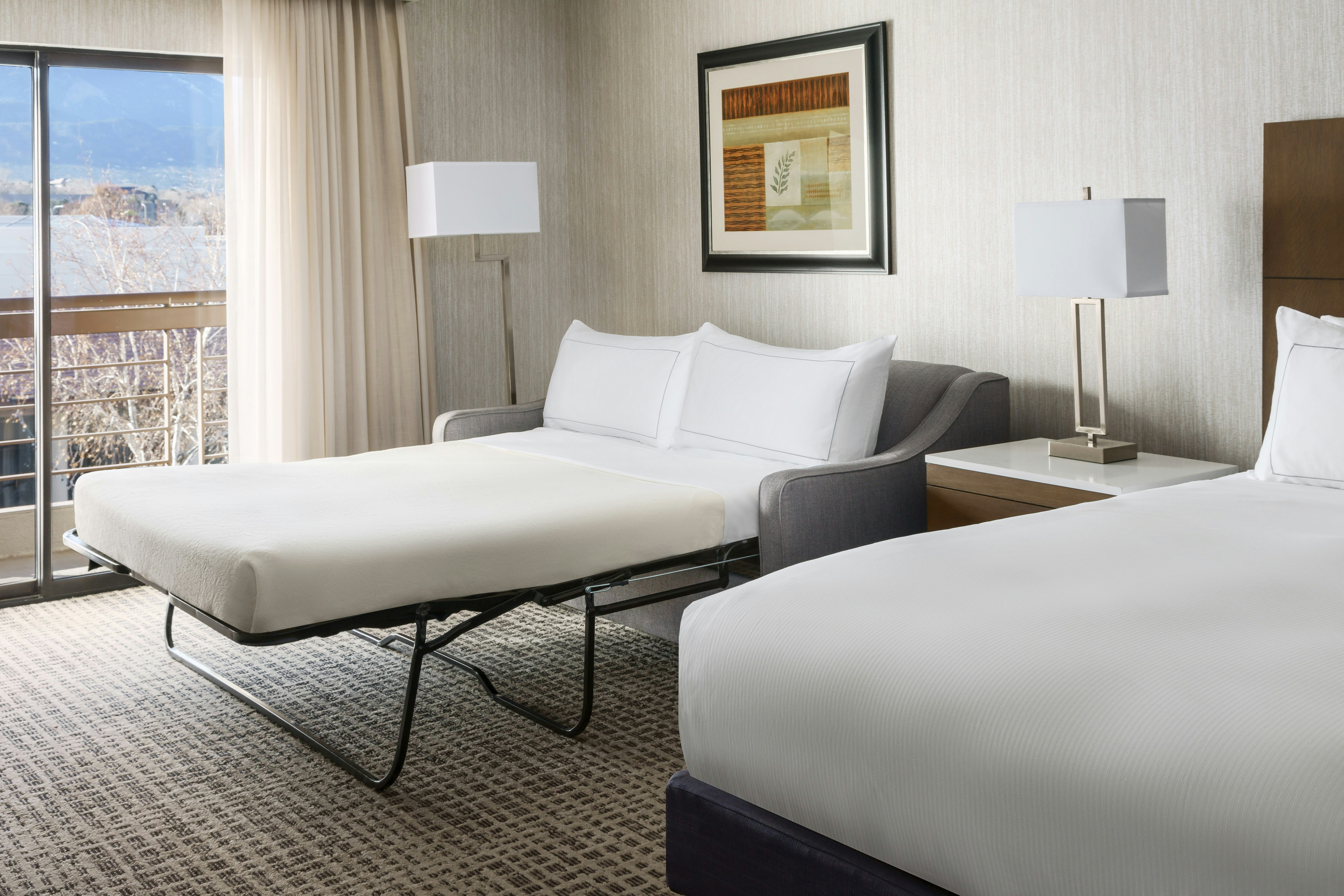 Standard, King Bed, Sofa