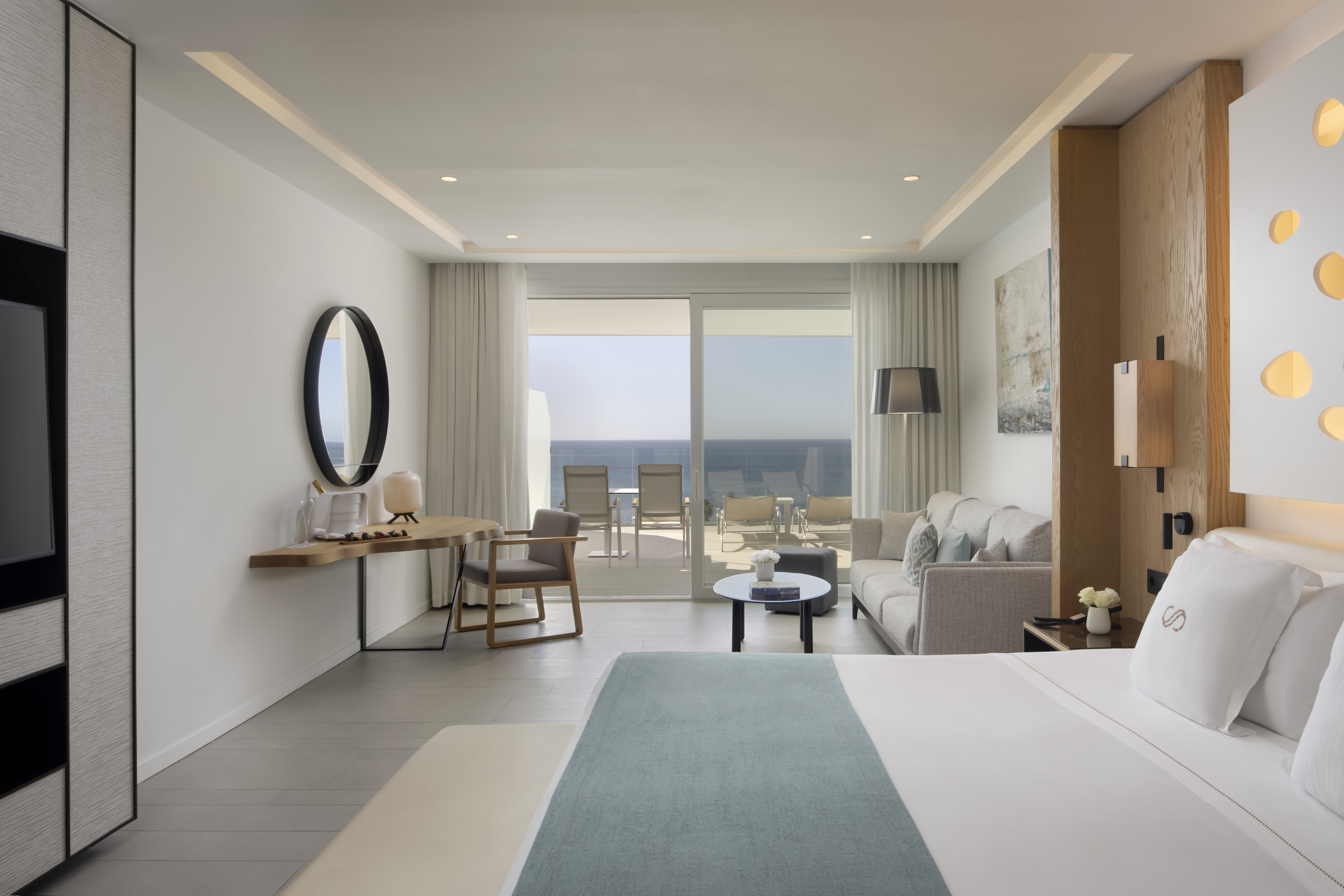 Junior Suite, Sea Front, Panoramic View