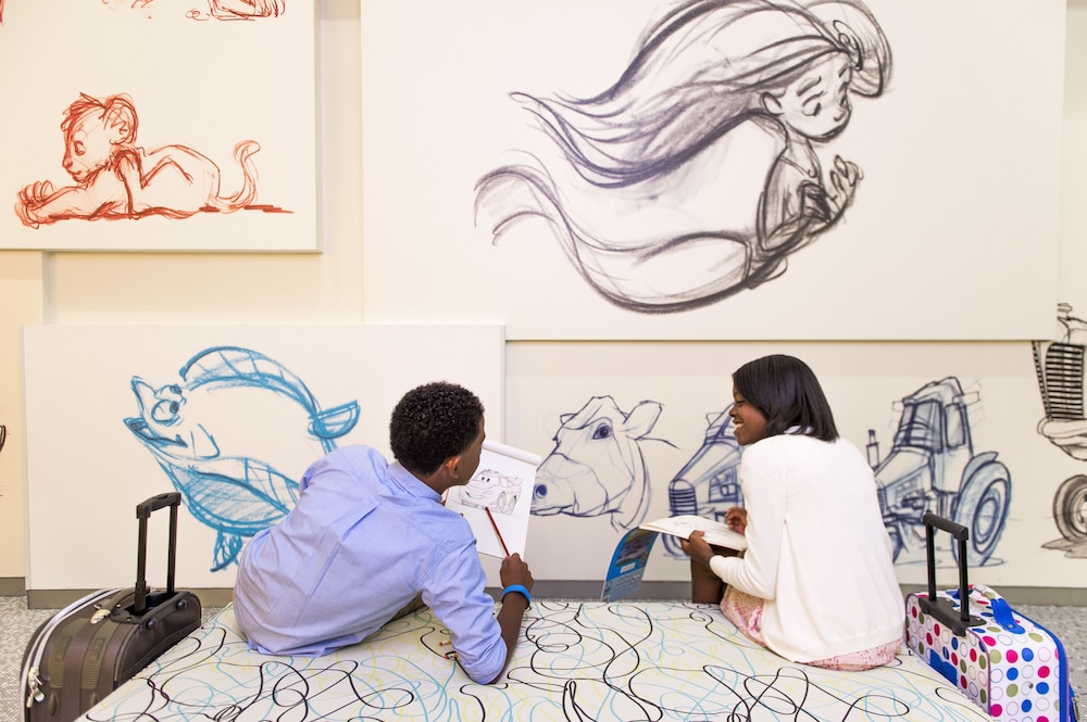 Lobby at Disneys Art of Animation Resort, LAKE BUENA VISTA - FL