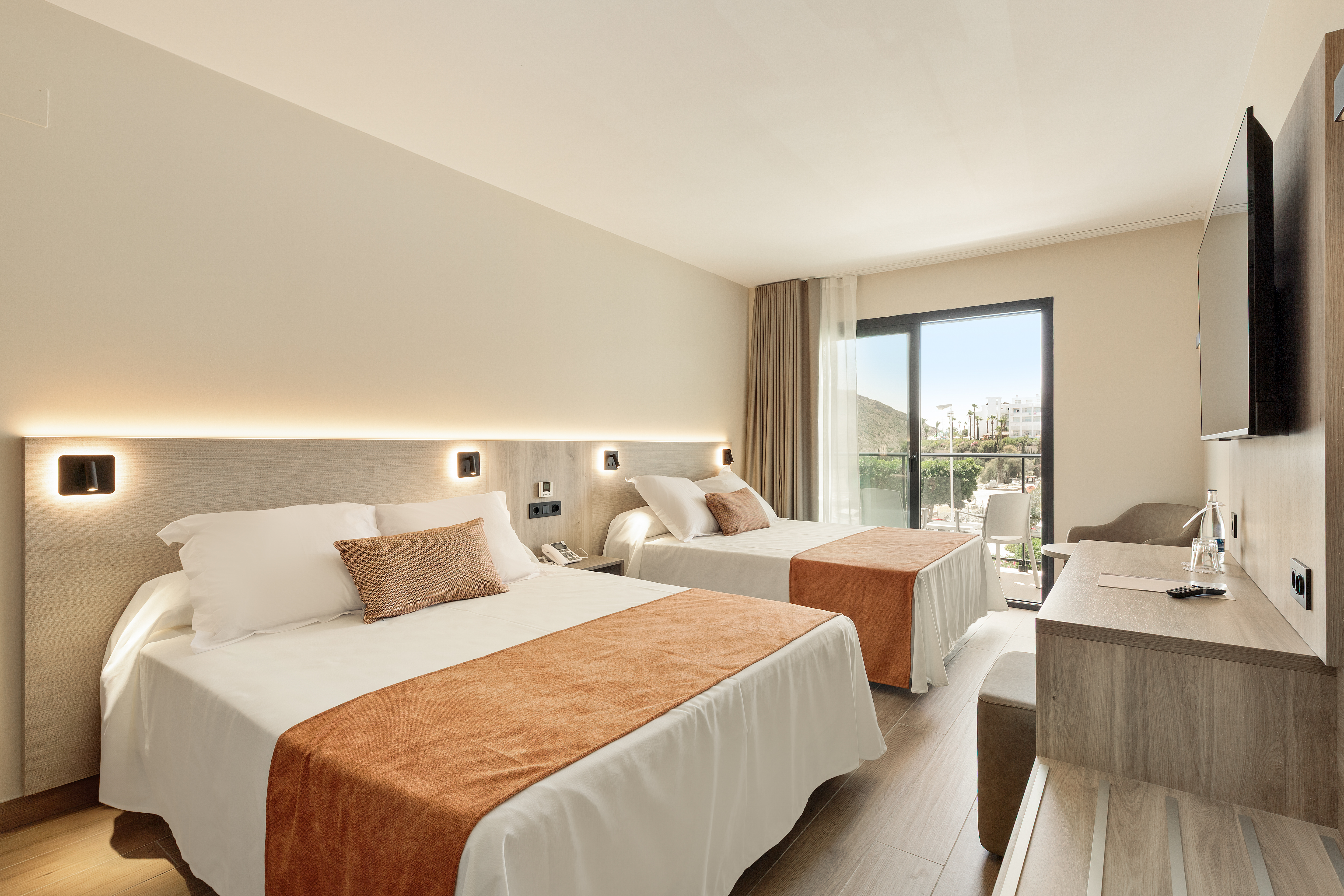 Room, Single, Double Bed
