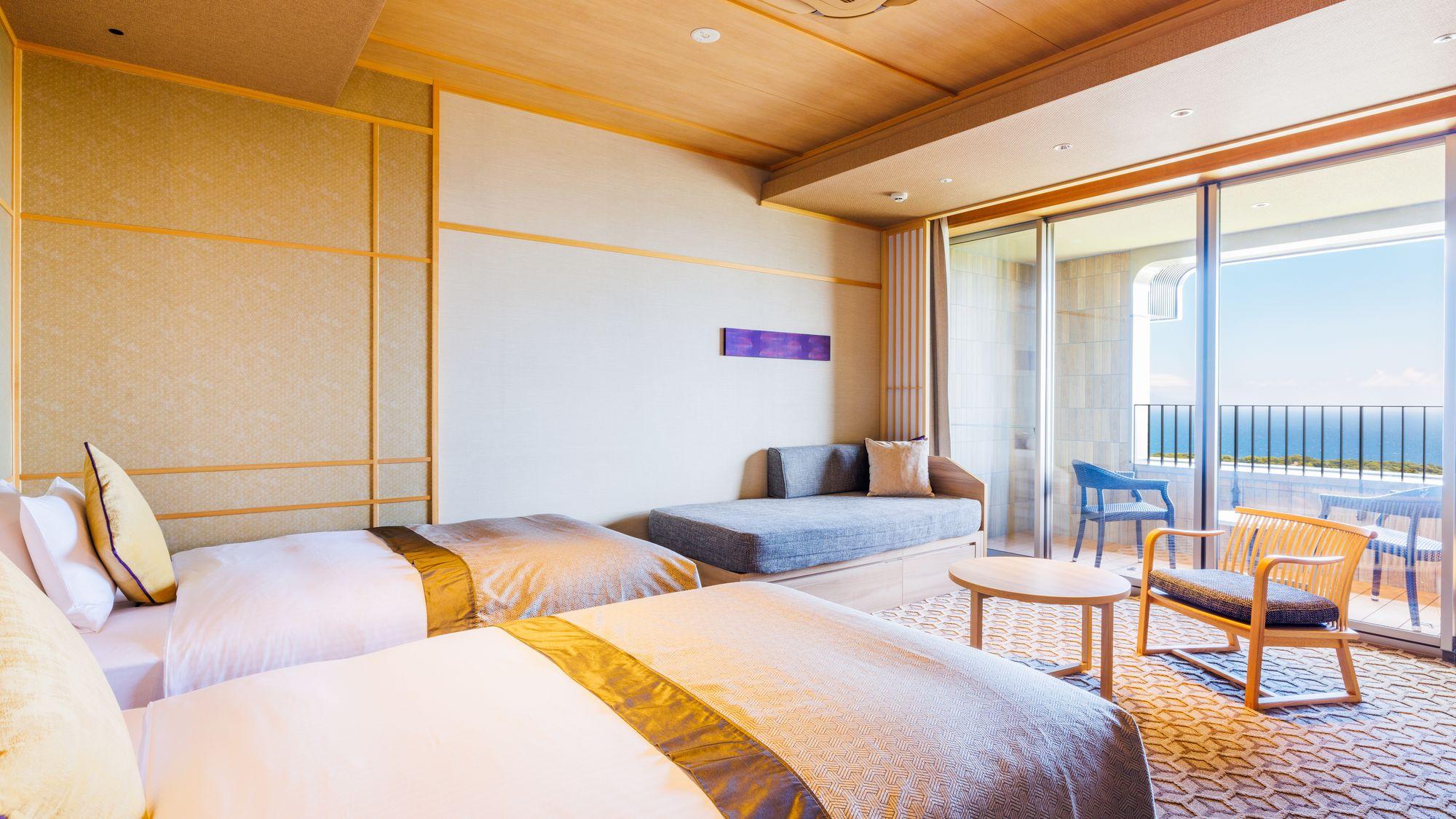 Premium, Twin Beds, Outdoor Bath, Terrace