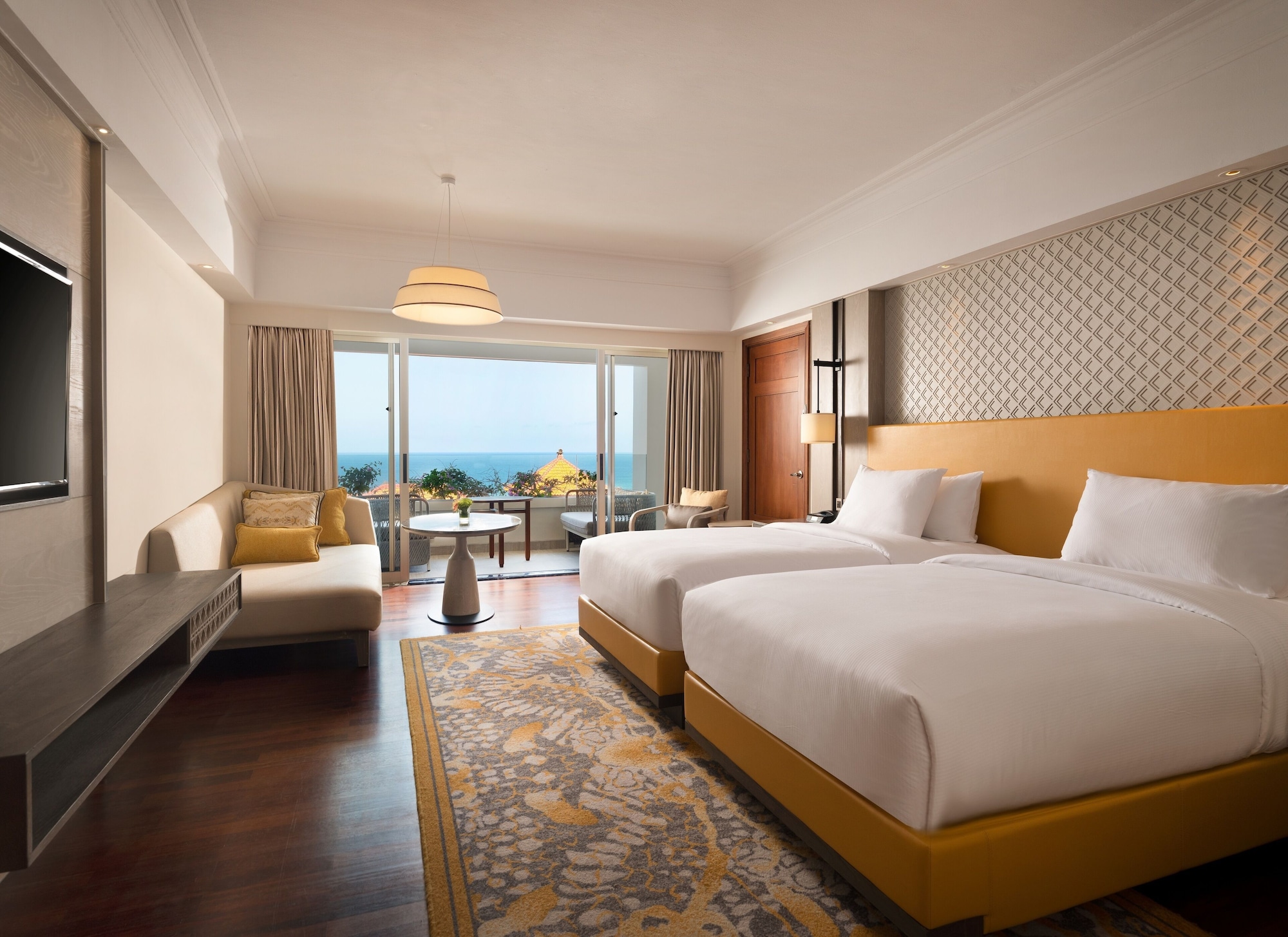Deluxe, Twin beds, Ocean View