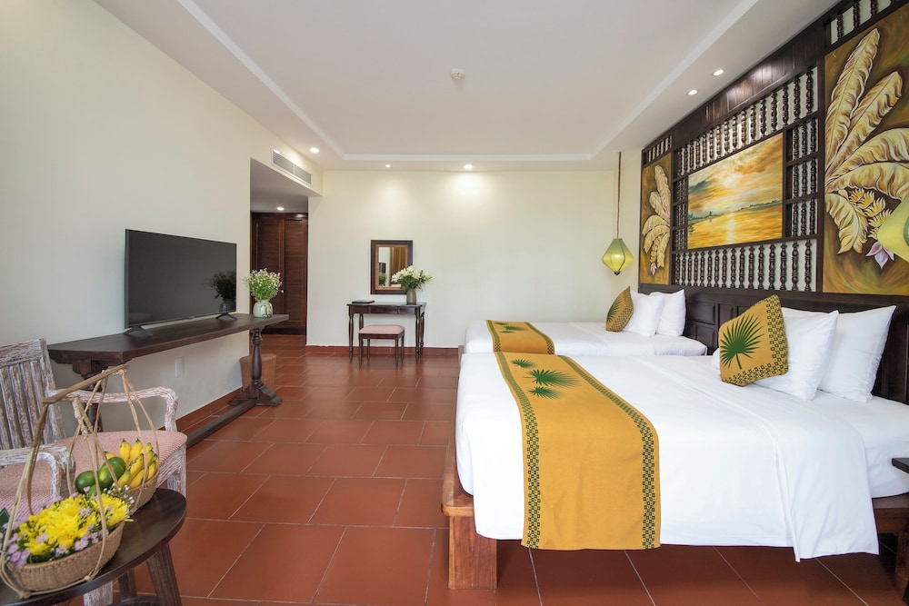 غرفة ديلوكس بسريرين منفصلين بإطلالة على الحديقة، Palm Garden Beach Resort & Spa 4/9