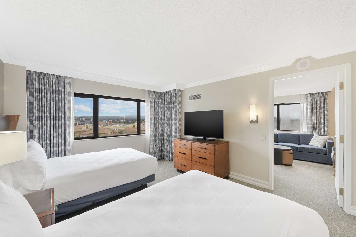 Suite, Double Bed, Stadium View, Sofa, Balcony