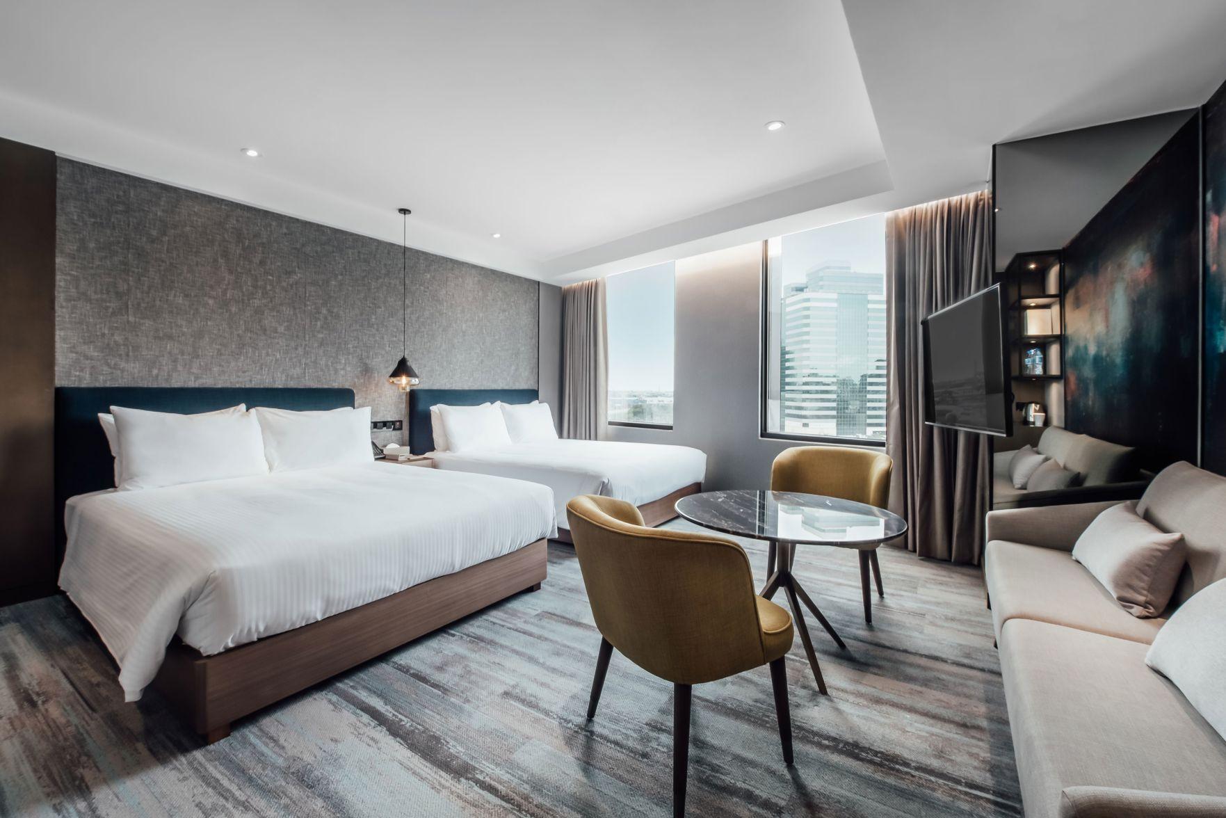 Executive, Quadruple, 2 Double Beds