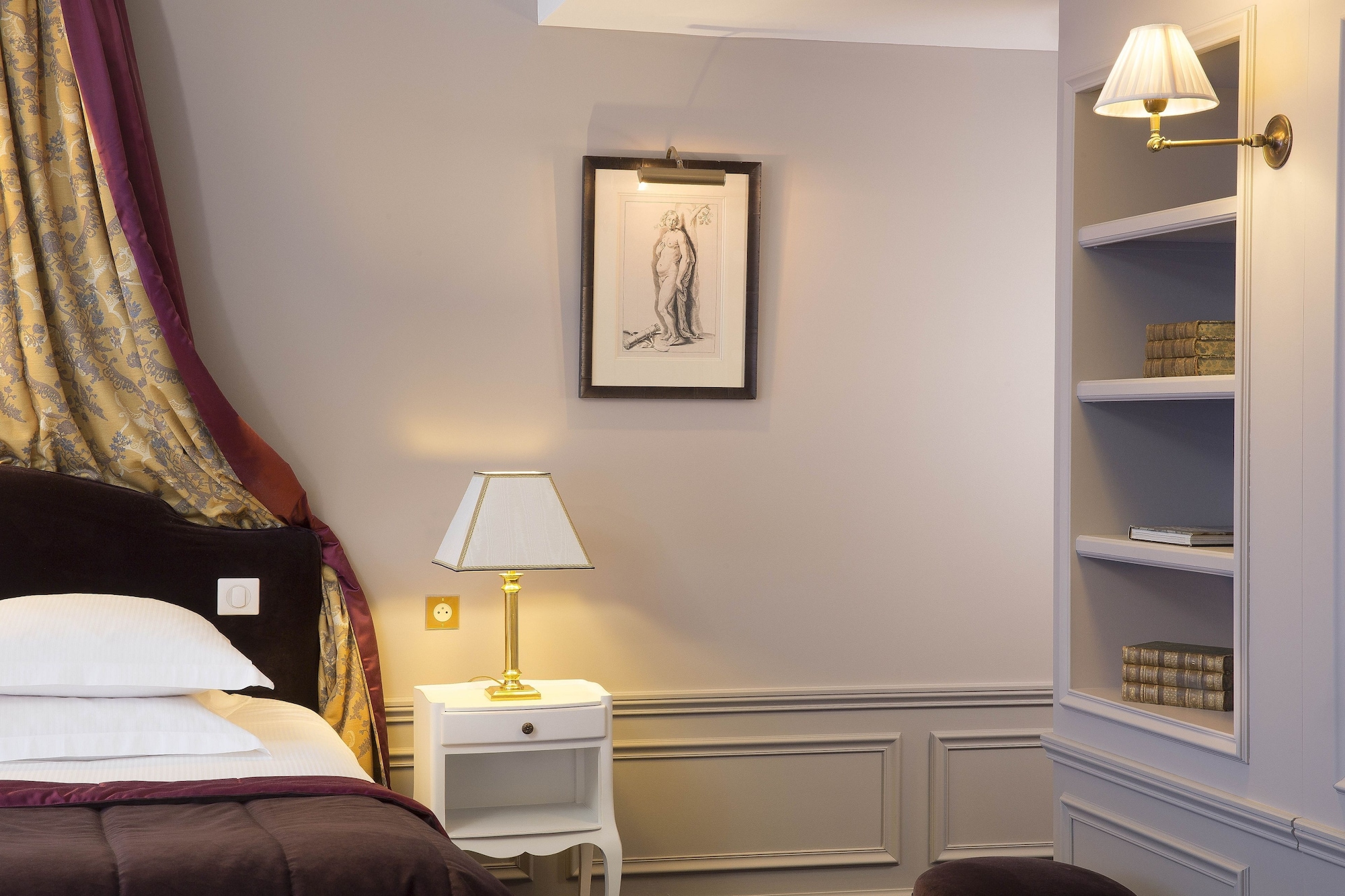 جناح تنفيذي بسريرين منفصلين مع أريكة، Hotel De Buci 8/10