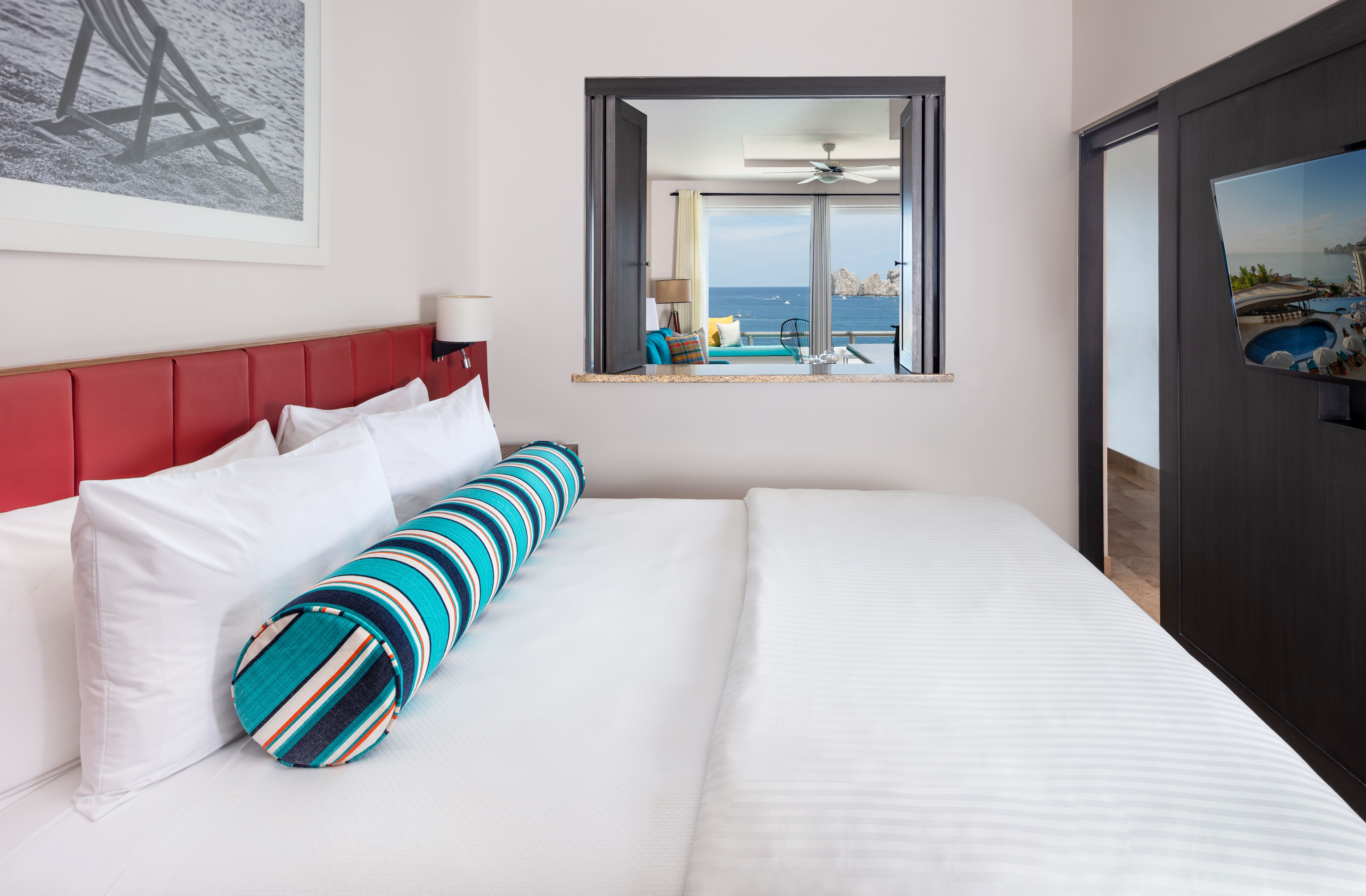 غرفة ديلوكس بإطلالة على البحر بغرفة نوم واحدة