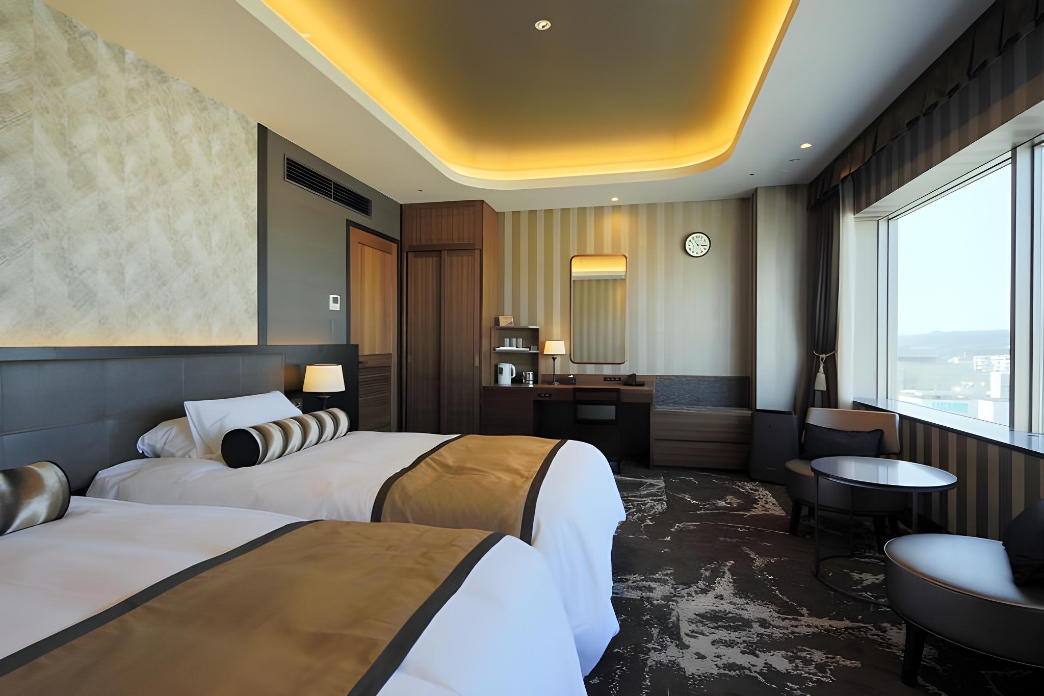 Deluxe, Twin Beds, Scenic View, High Floor