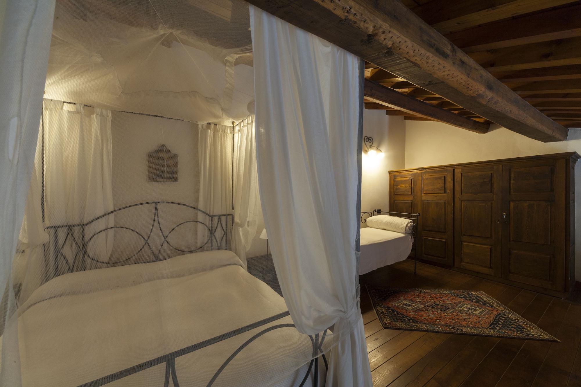 Family Suite, Double and Twin Beds, Kitchen, Garden Area