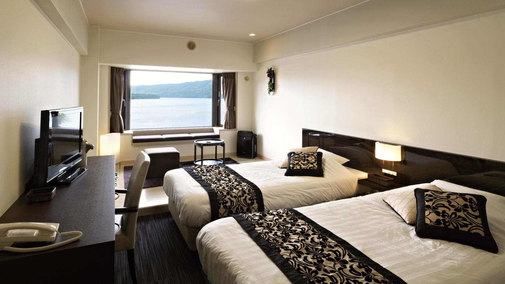 Moderate, Twin Beds, Lake Side, Lake View